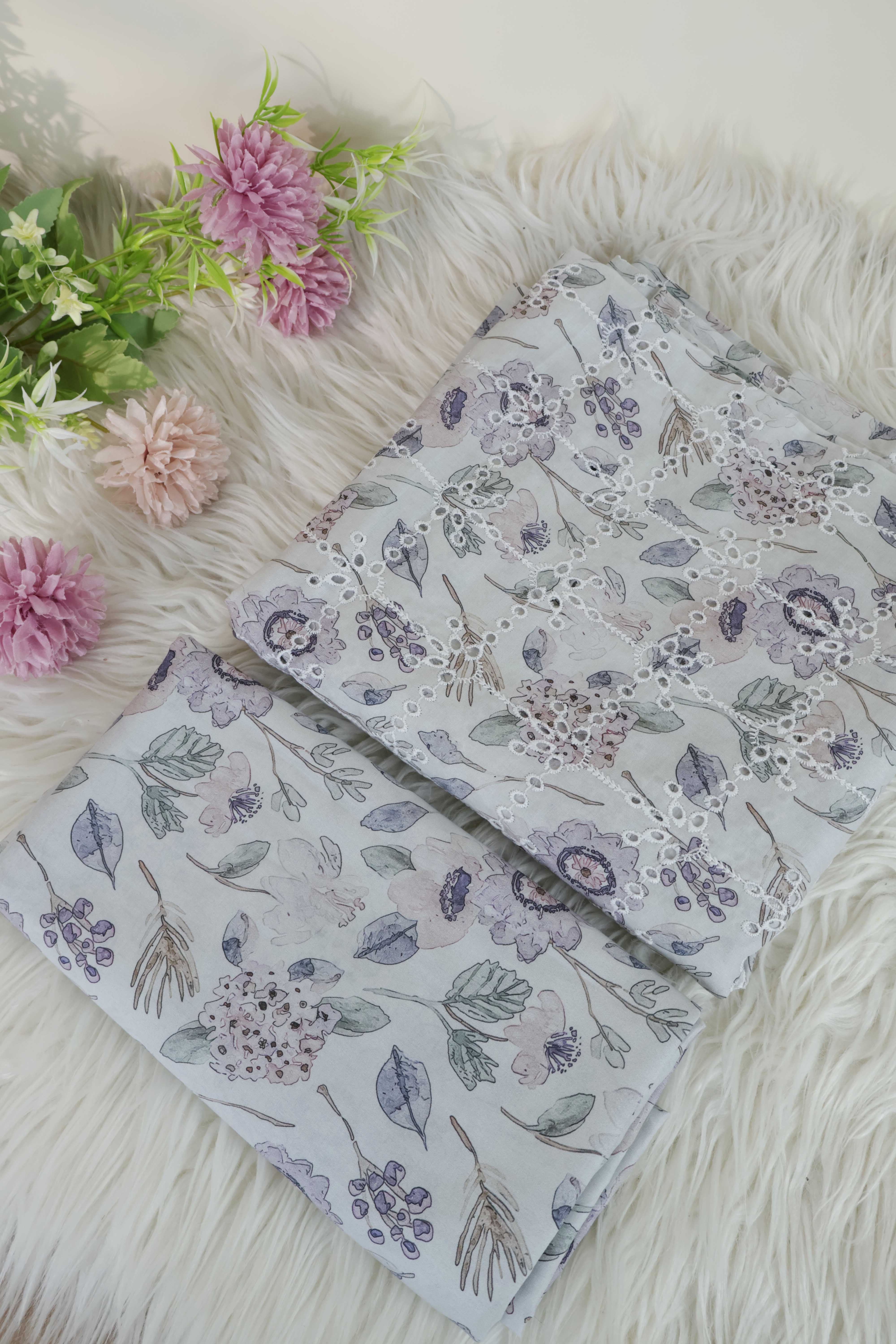 2Piece – Printed Embroidered Lawn EL2PSR121 - Image 3
