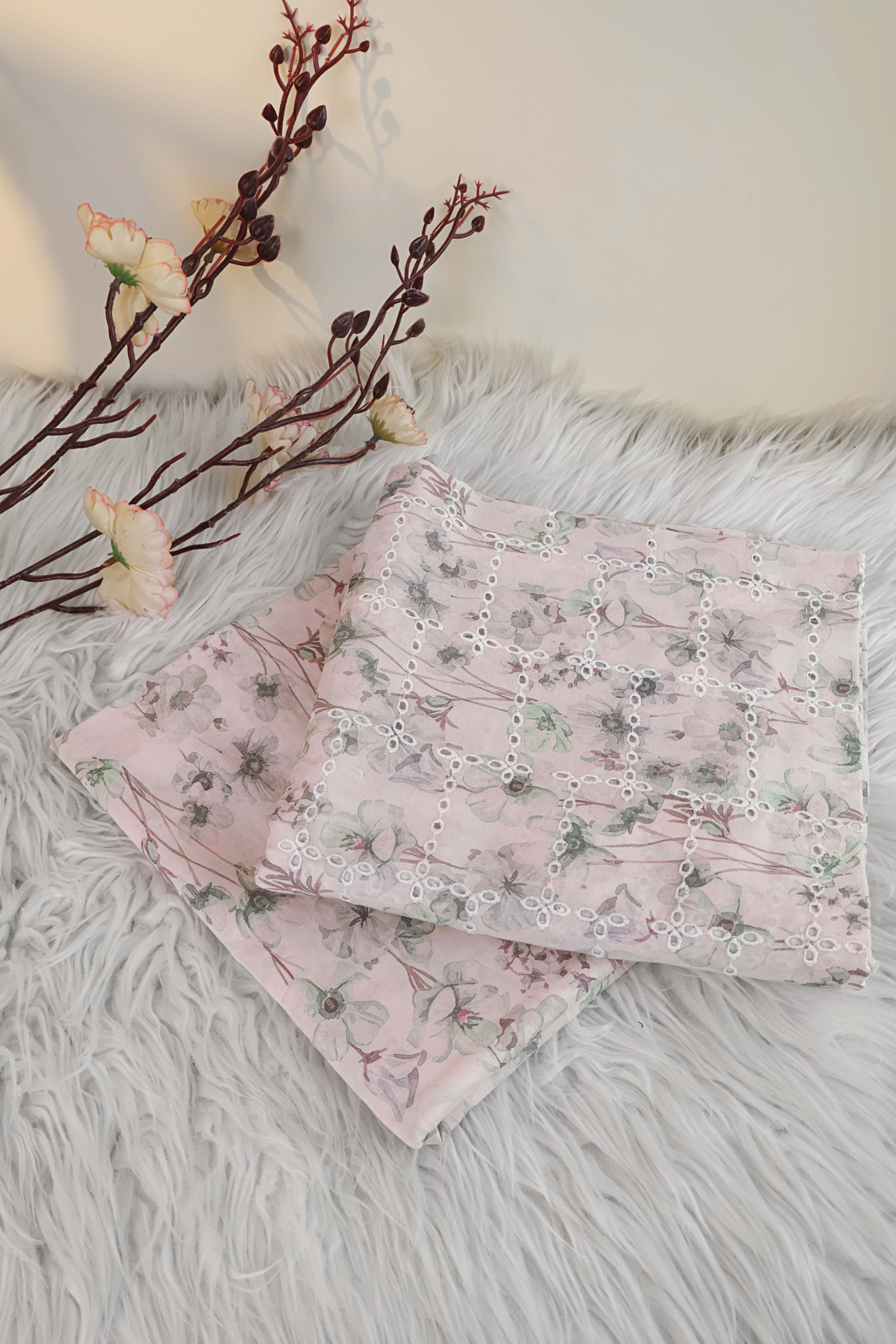 2Piece – Printed Embroidered Lawn EL2PSR126A - Image 2