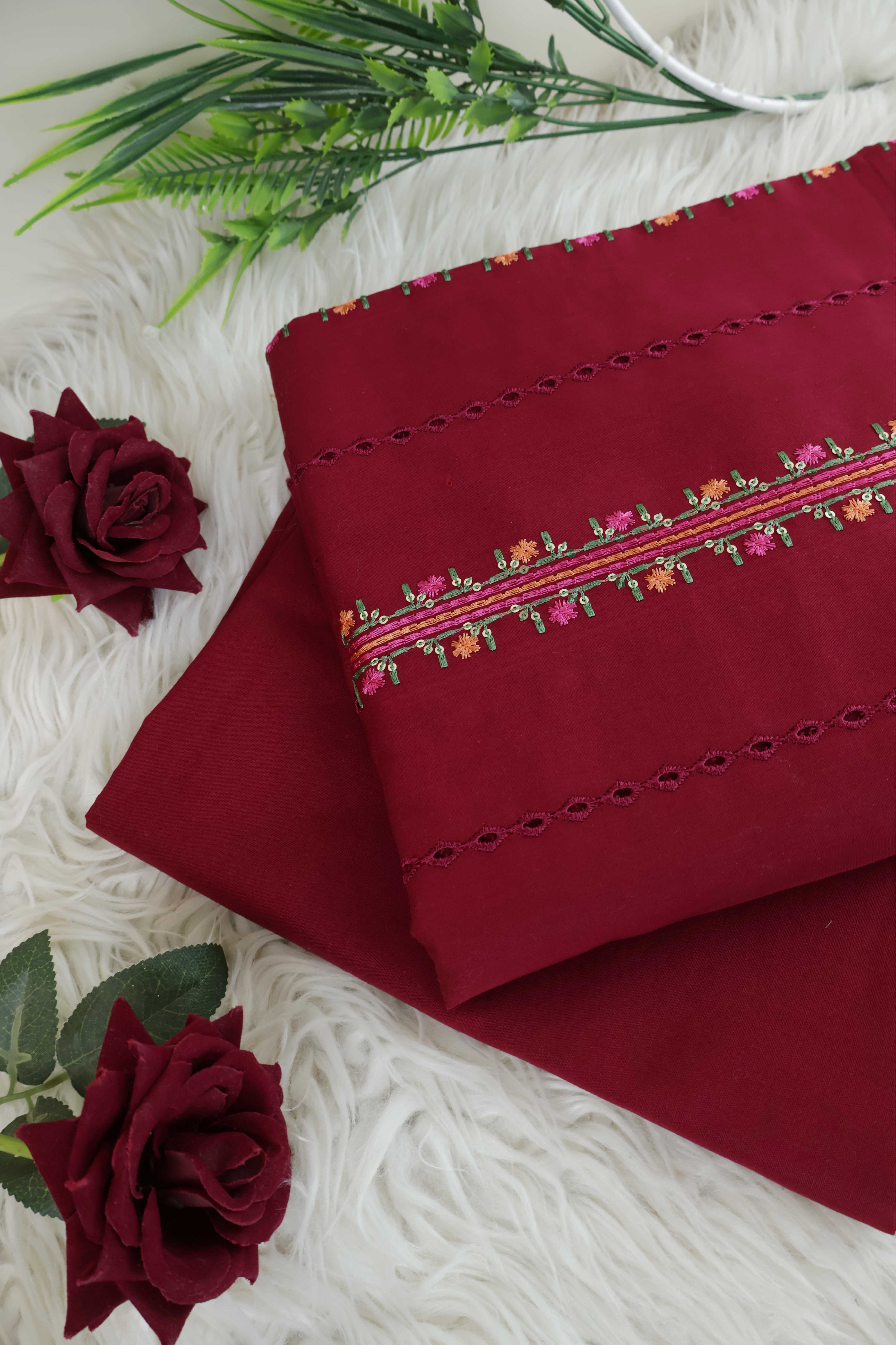 2Piece – Printed Embroidered Lawn EL2PSR138 - Image 2