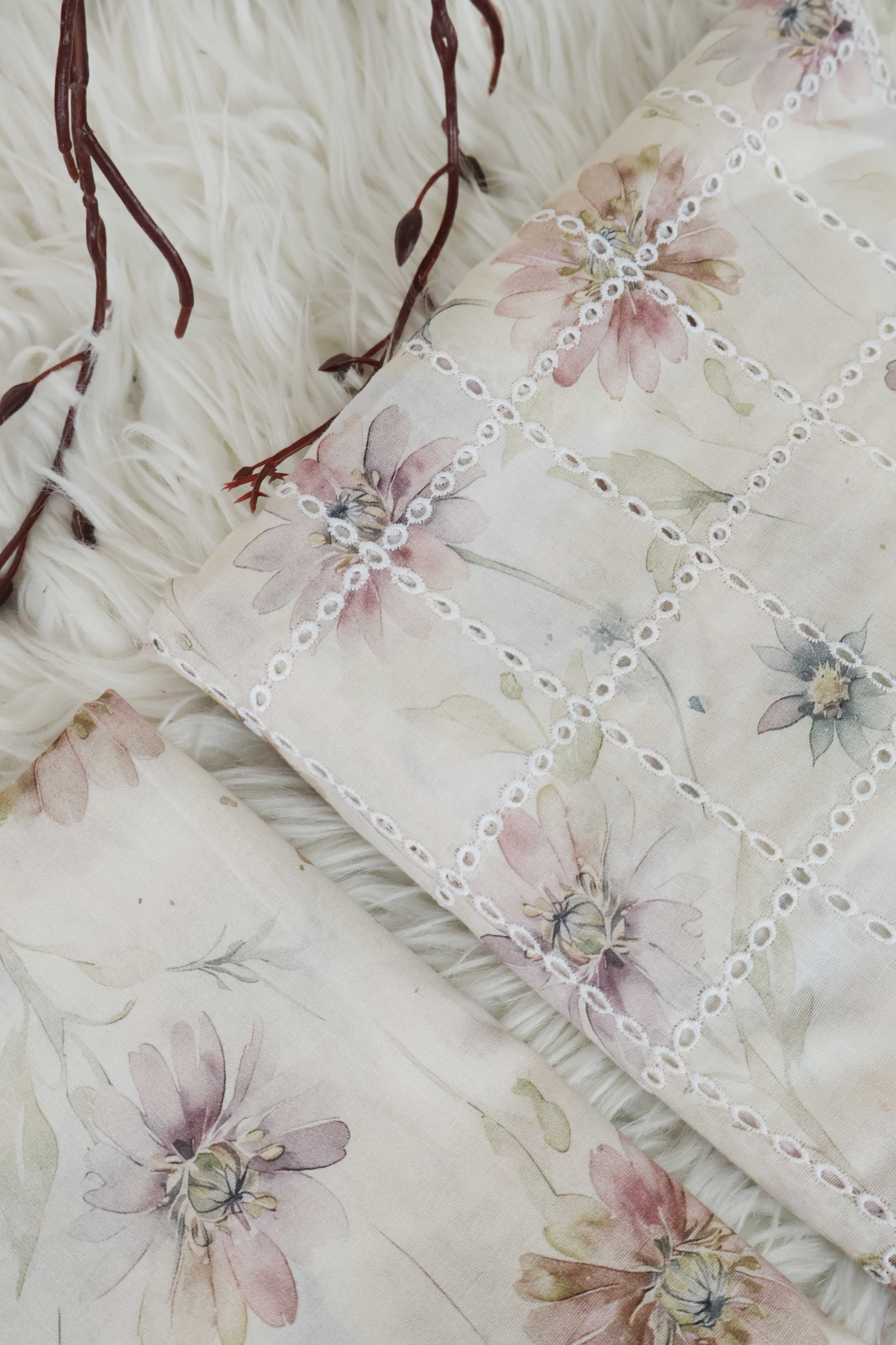 2Piece – Printed Embroidered Lawn EL2PSR33 - Image 2