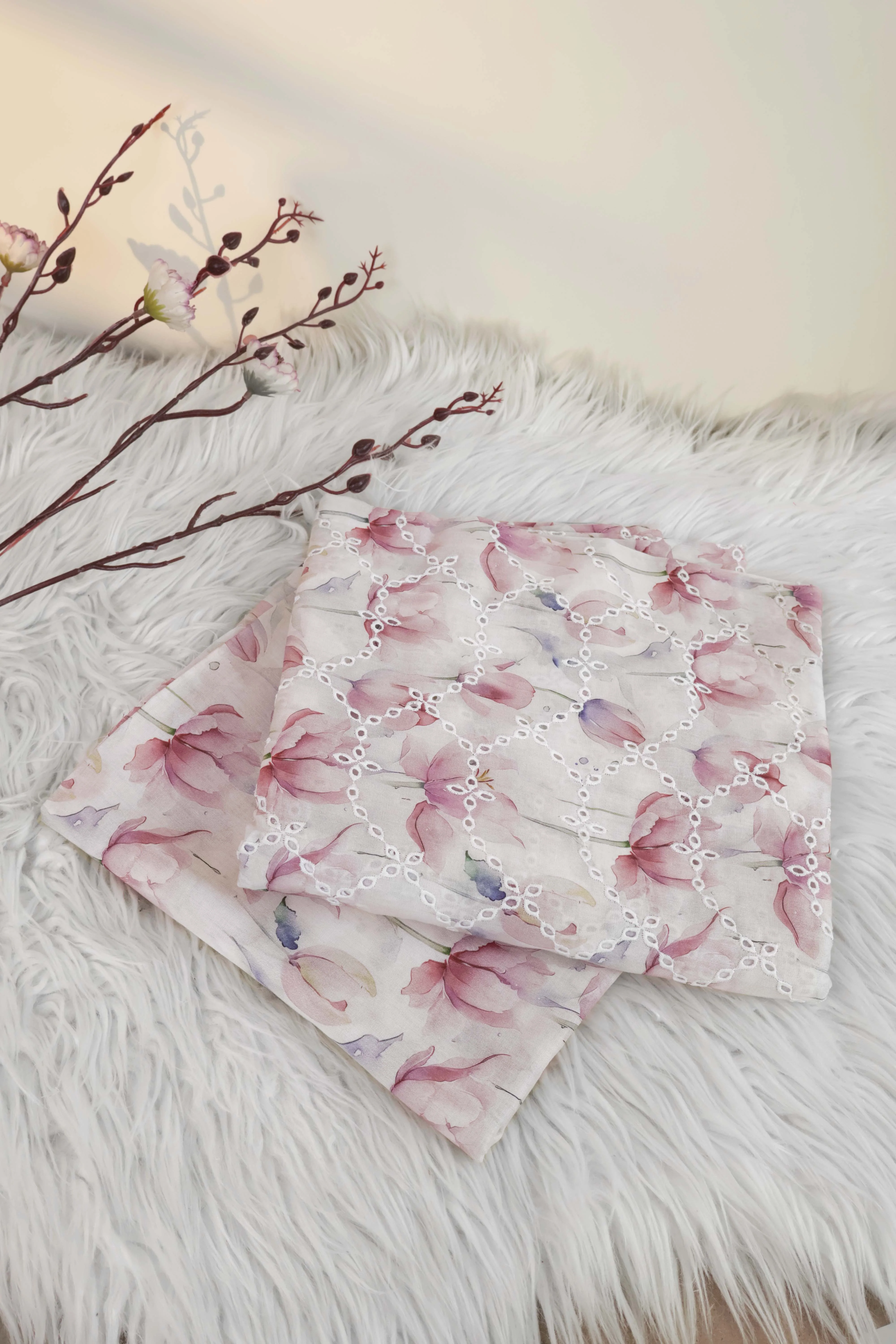 2Piece – Printed Embroidered Lawn EL2PSR56A - Image 2