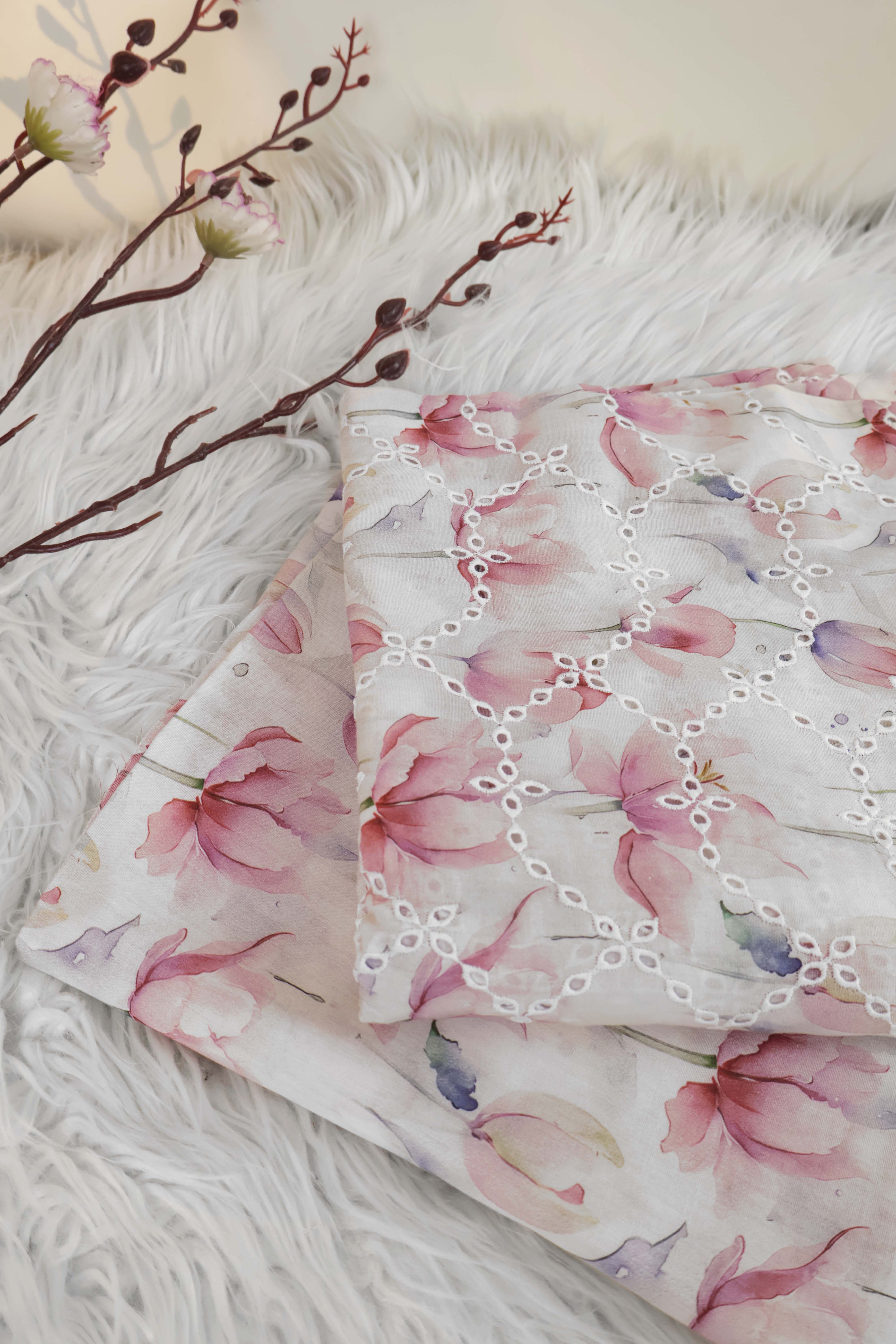 2Piece – Printed Embroidered Lawn EL2PSR56A - Image 3