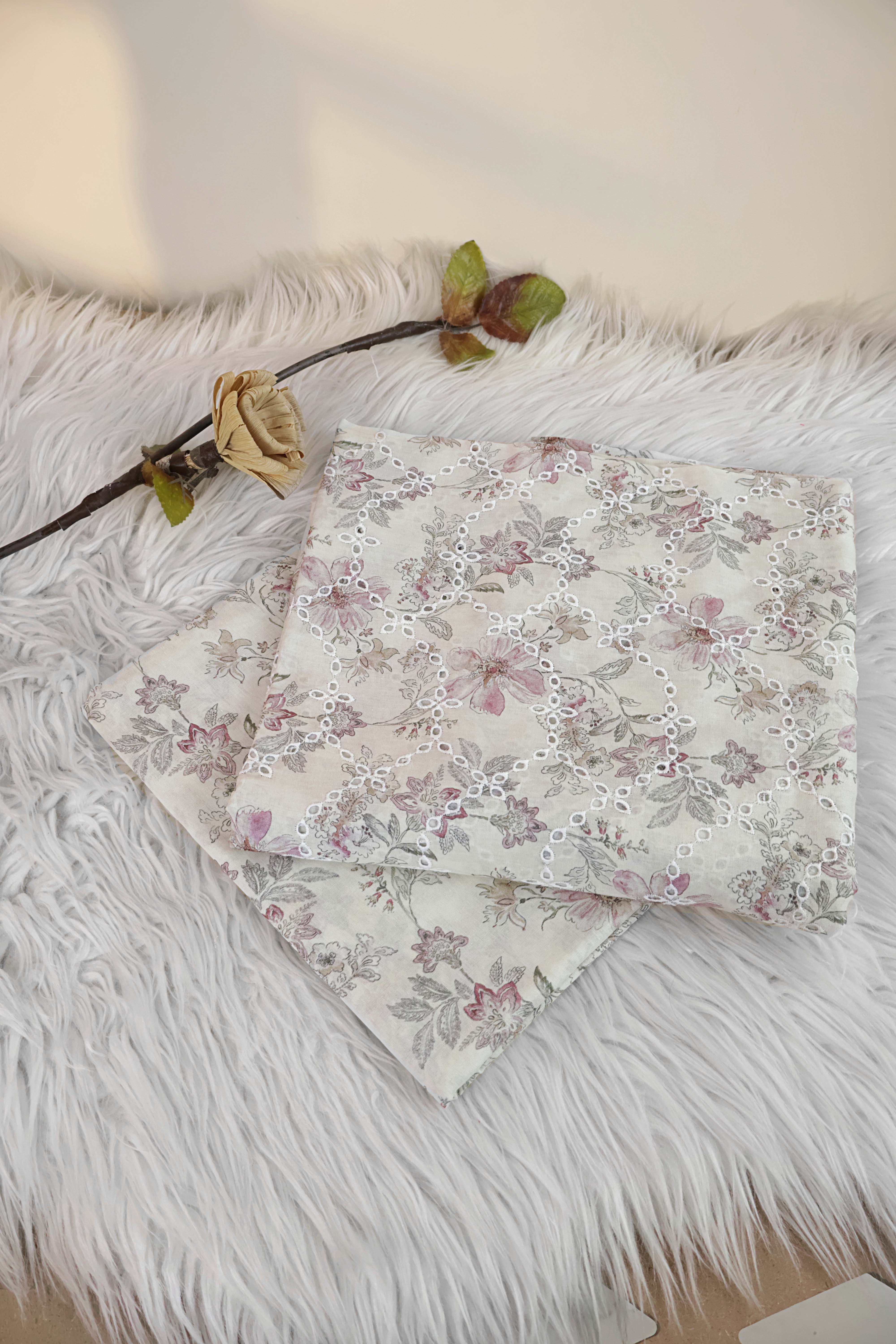 2Piece – Printed Embroidered Lawn EL2PSR63A - Image 2