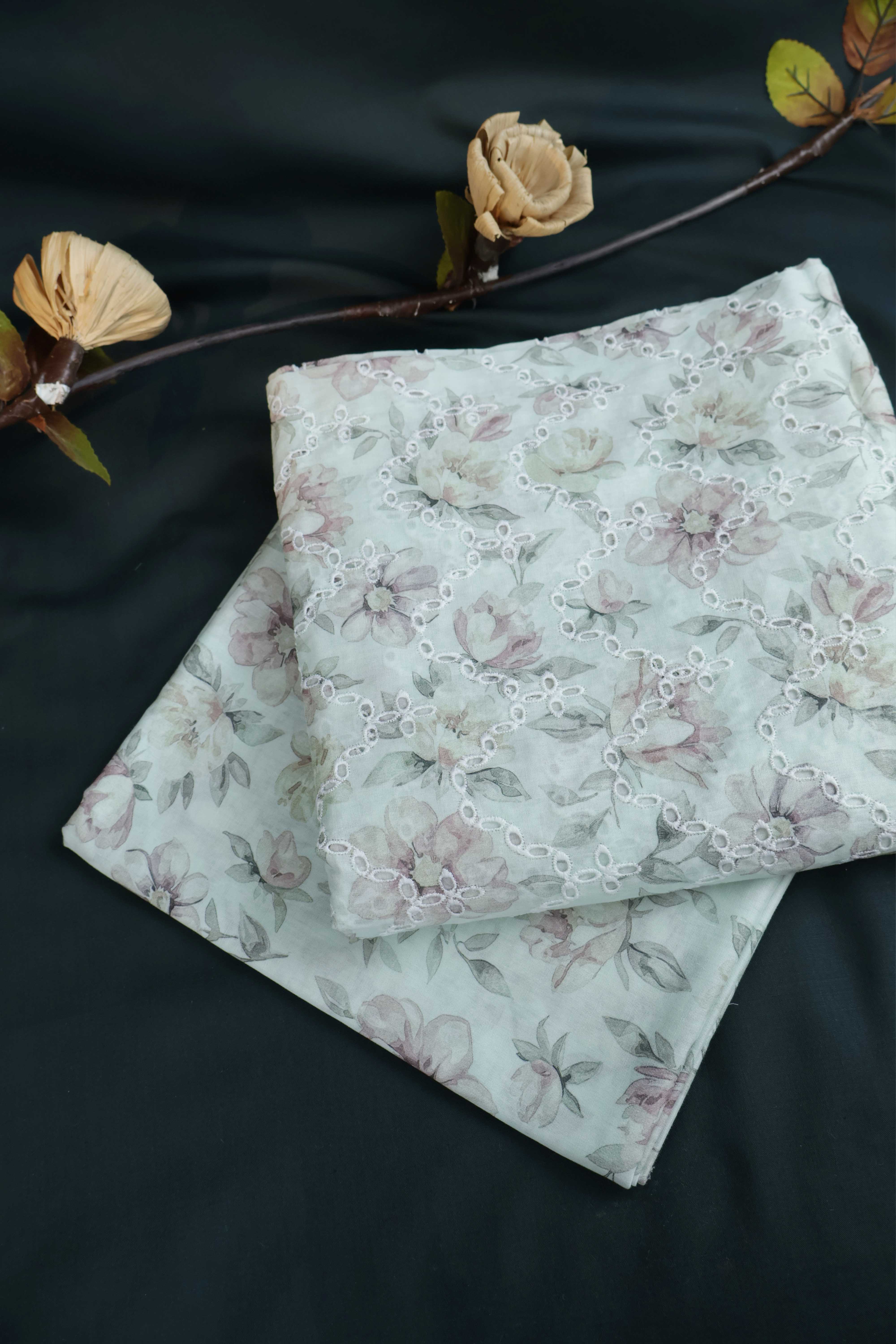 2Piece – Printed Embroidered Lawn EL2PSR78 - Image 2