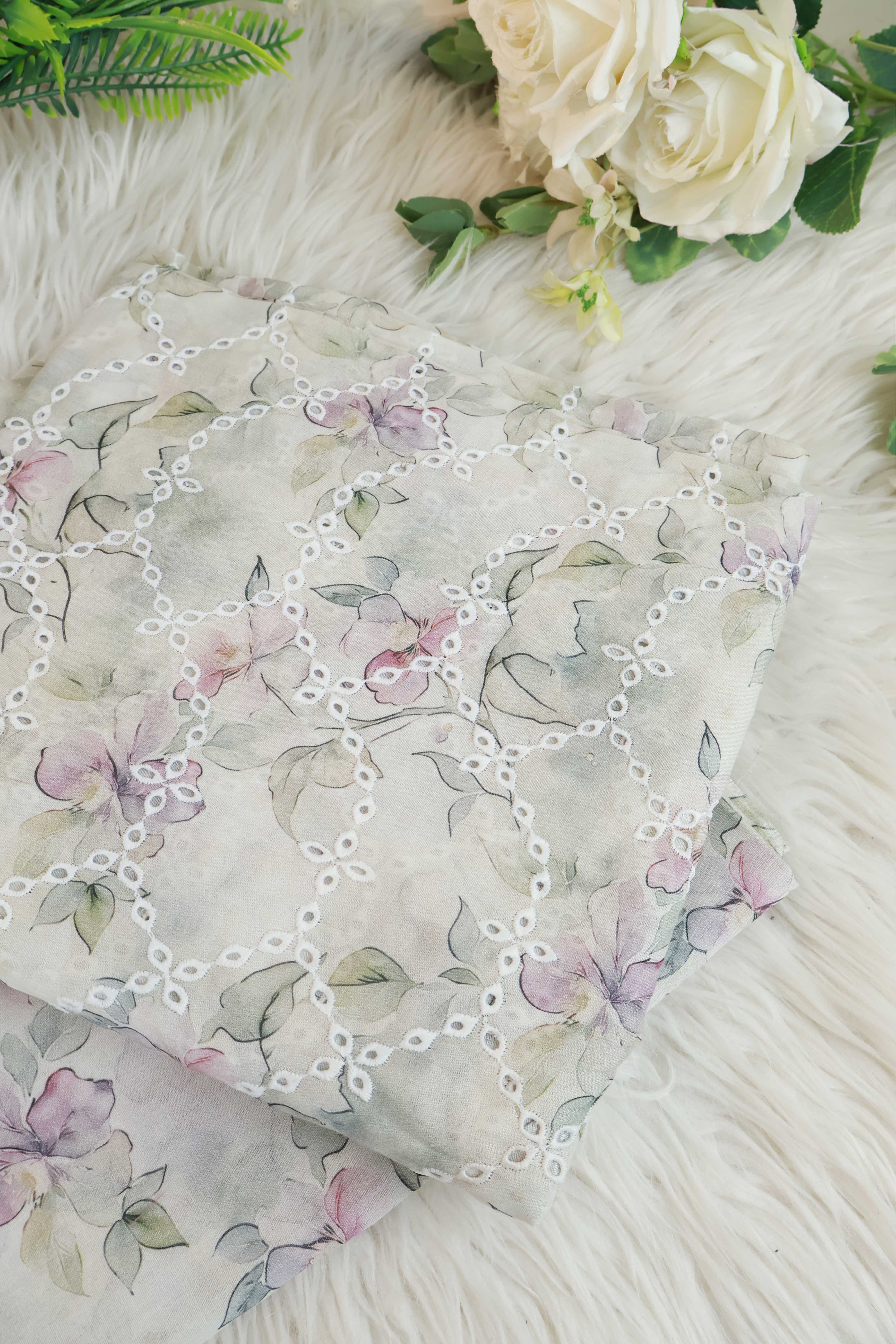 2Piece – Printed Embroidered Lawn EL2PSR81 - Image 2
