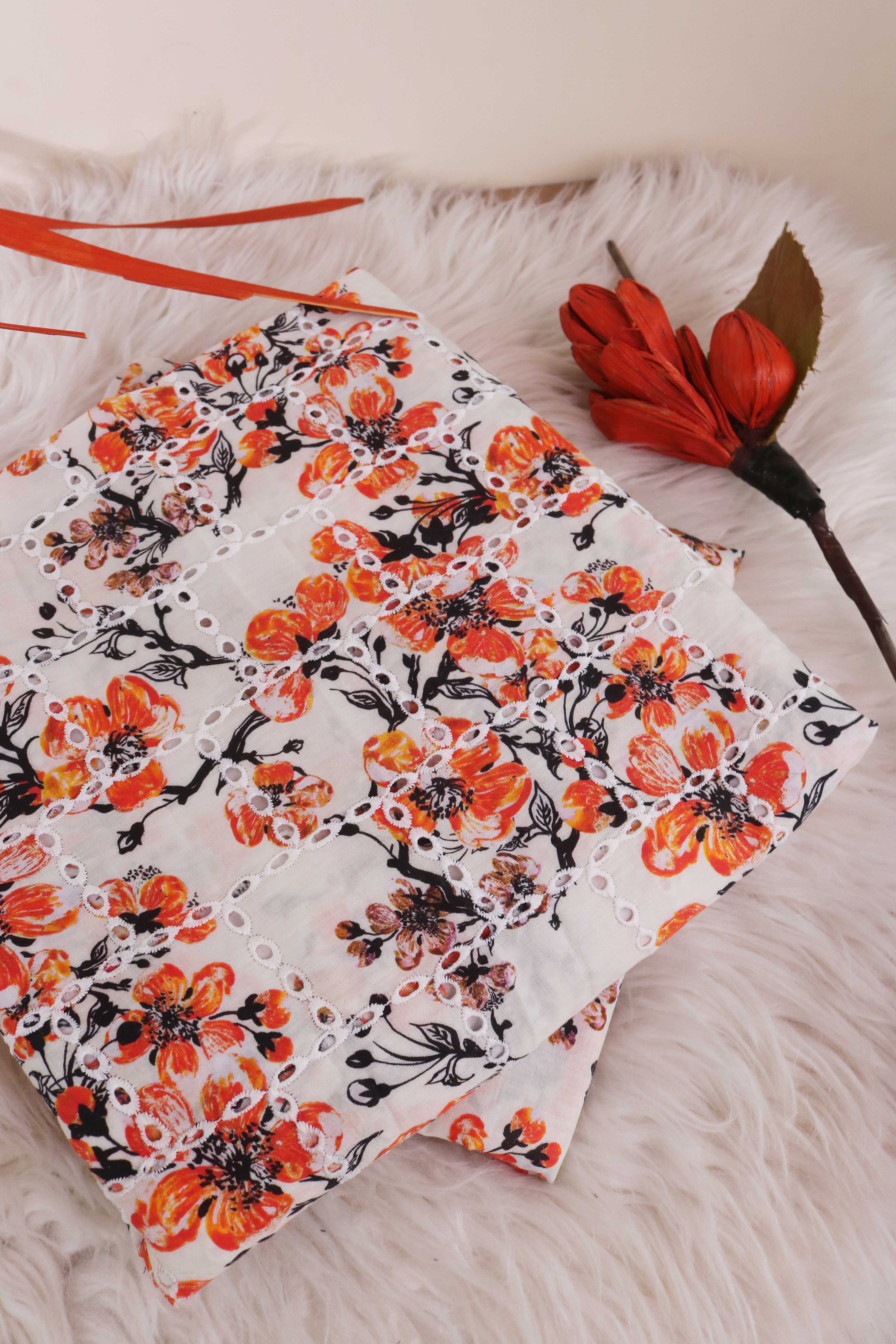 2Piece – Printed Embroidered Lawn L2PE175