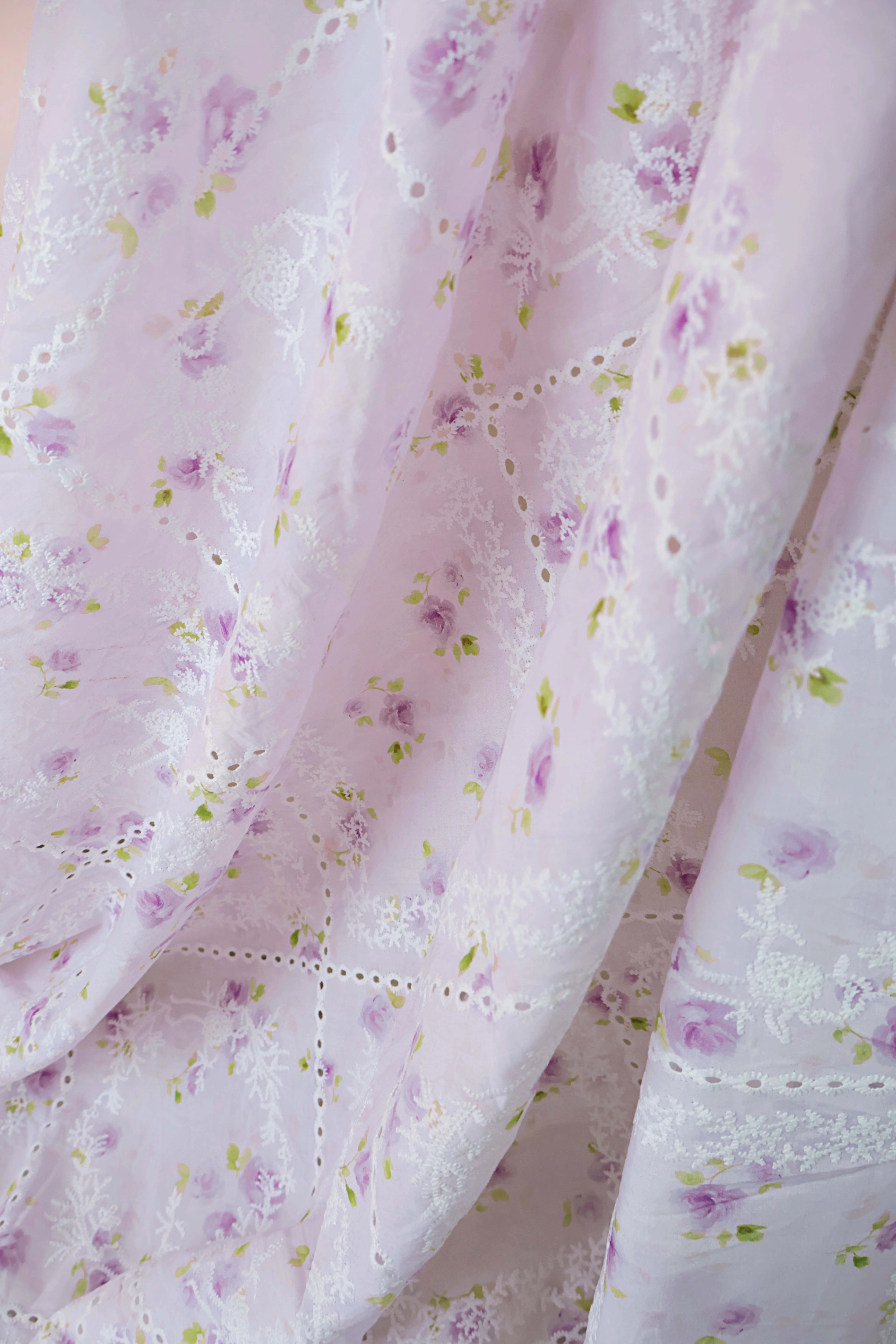 Printed Embroidered Lawn RB123