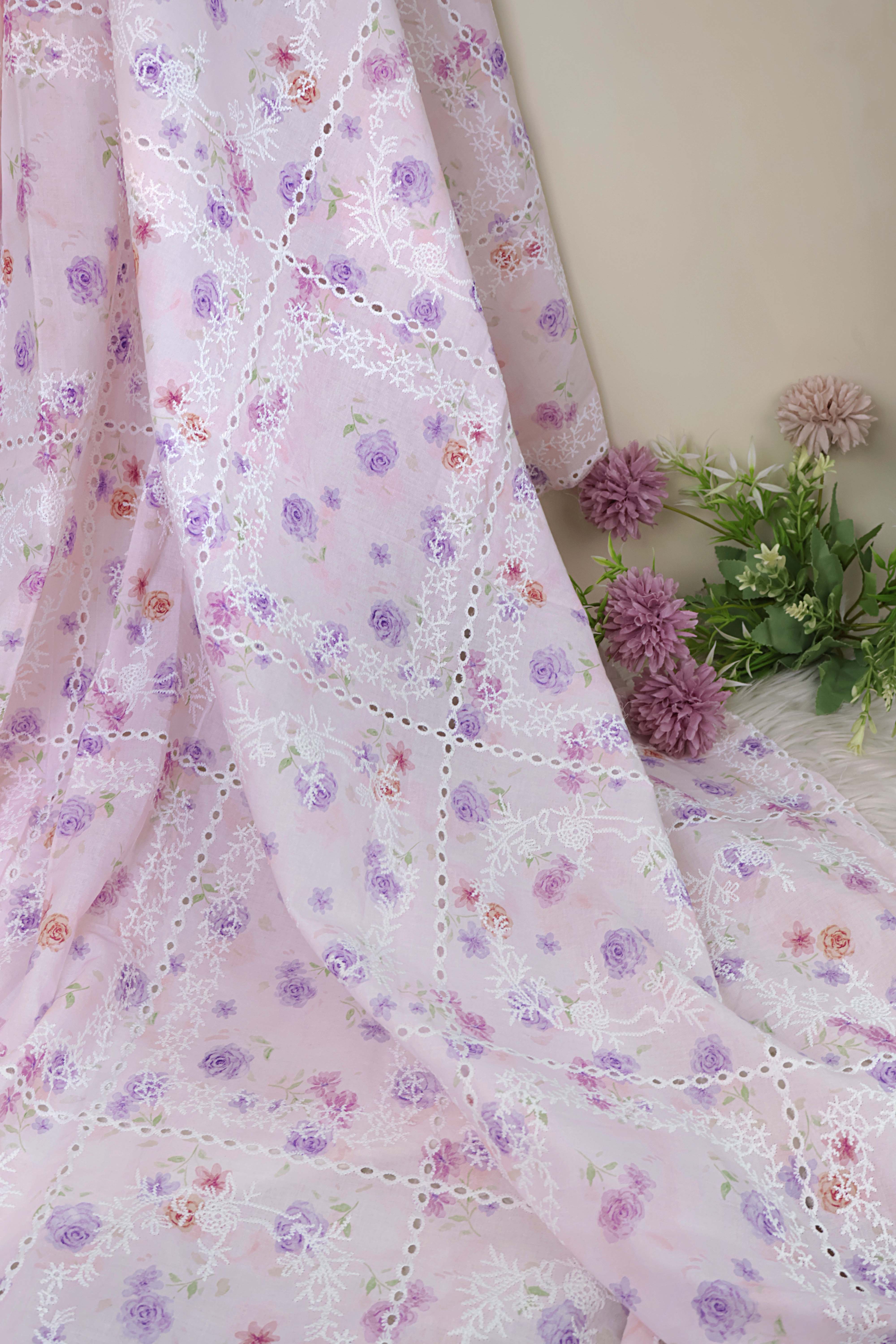 Printed Embroidered Lawn RB124 - Image 2