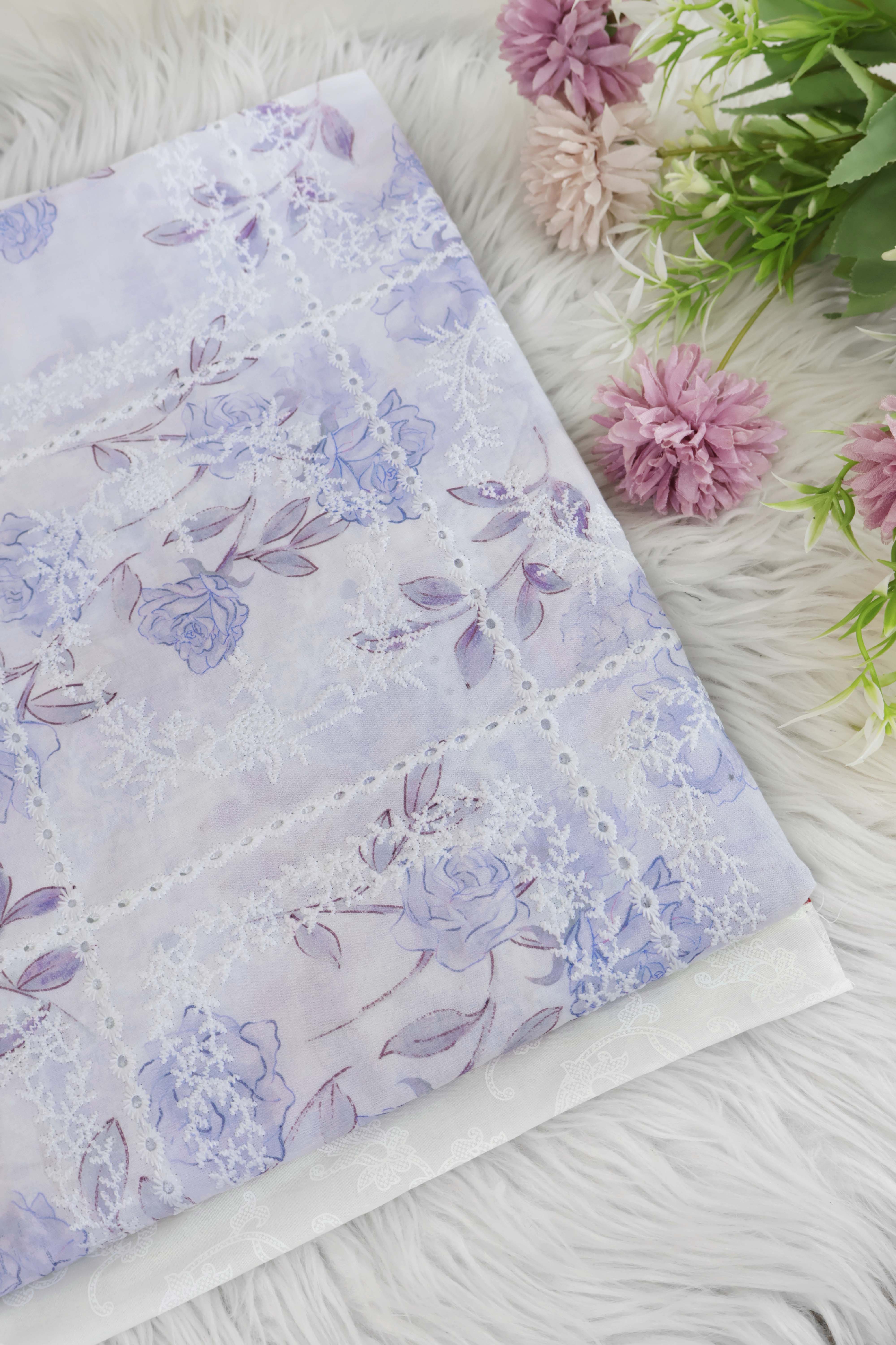 Printed Embroidered Lawn RB128 - Image 2