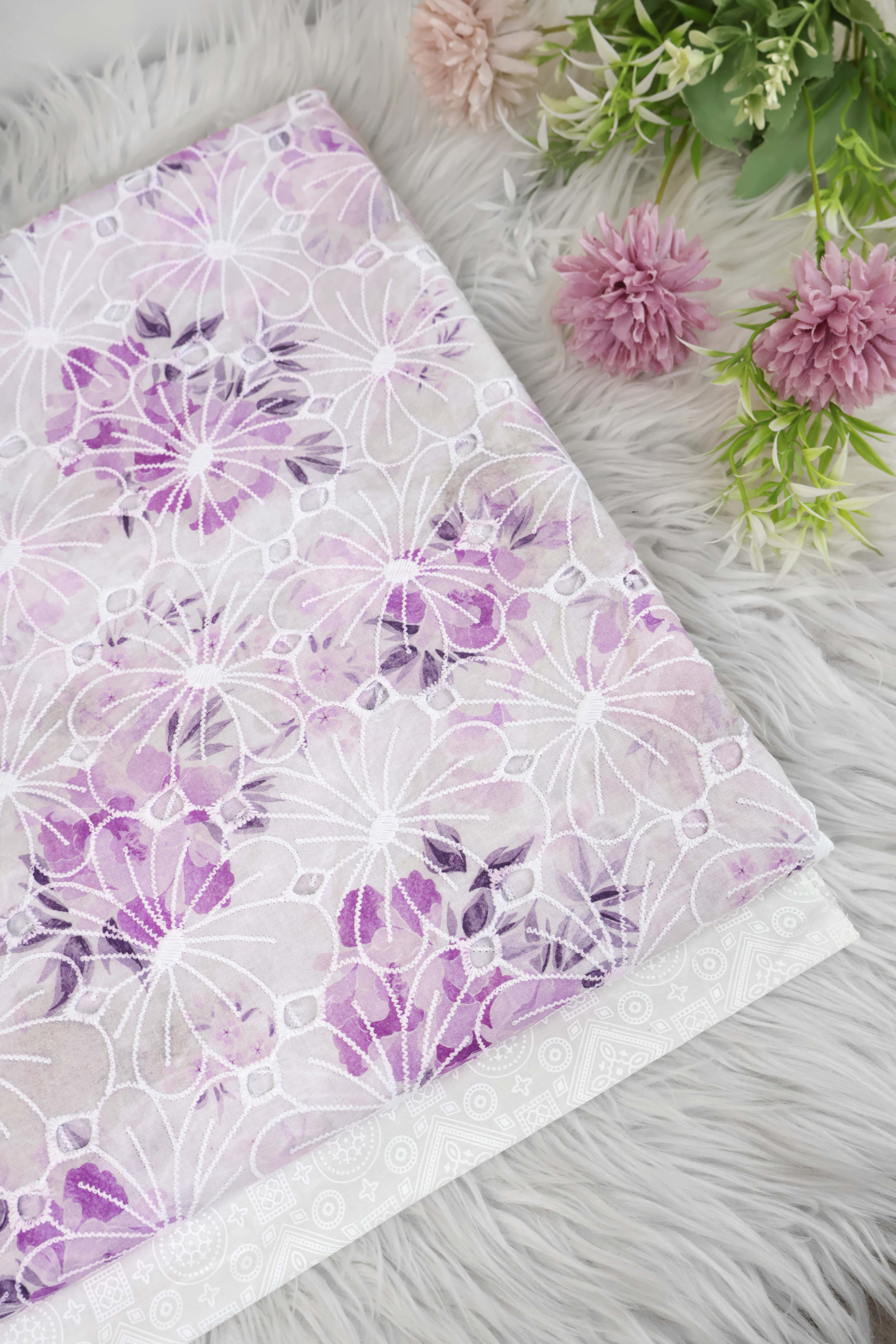 Printed Embroidered Lawn RB131 - Image 2