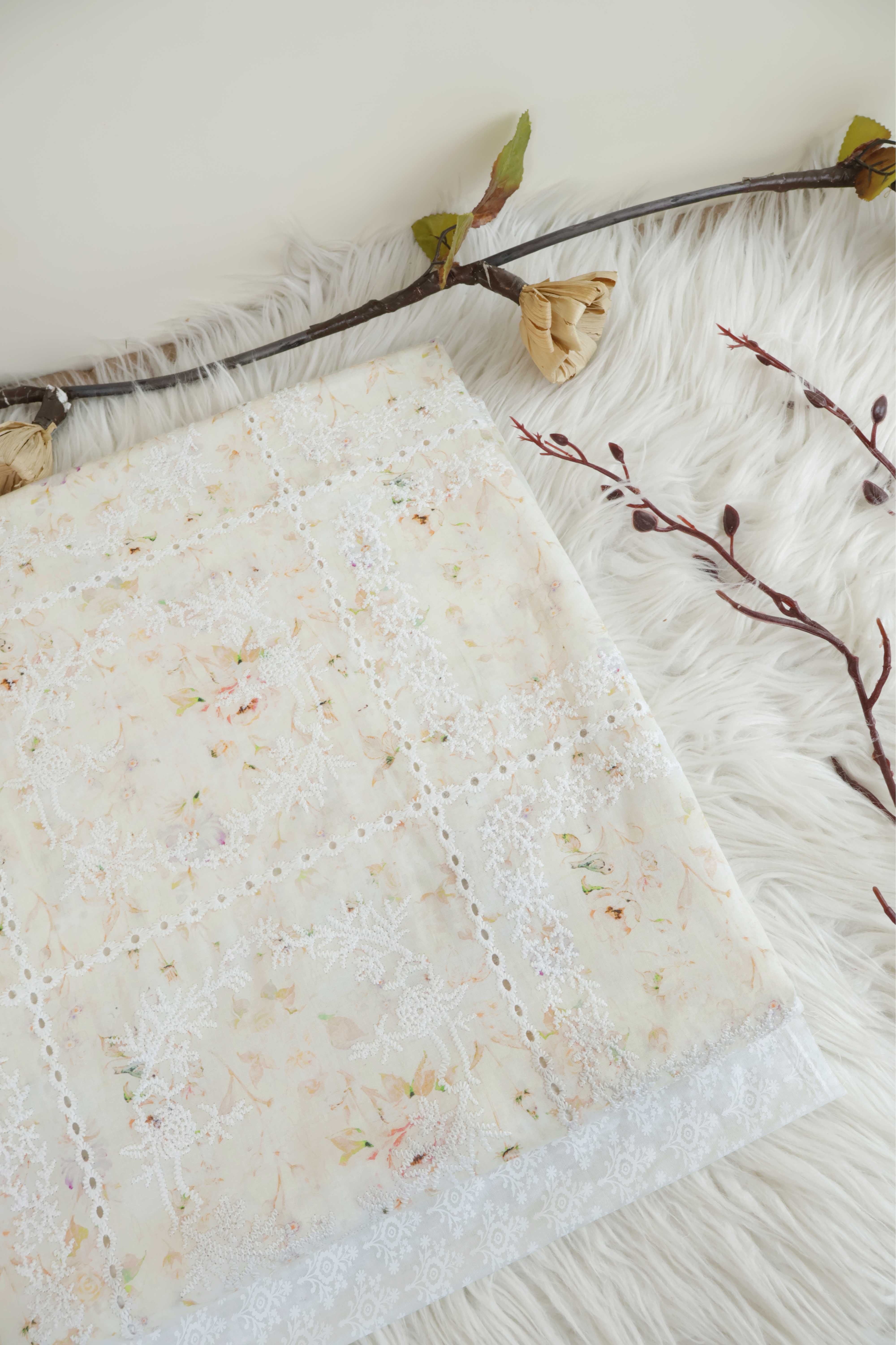 2Piece – Printed Embroidered Lawn RB23 - Image 2