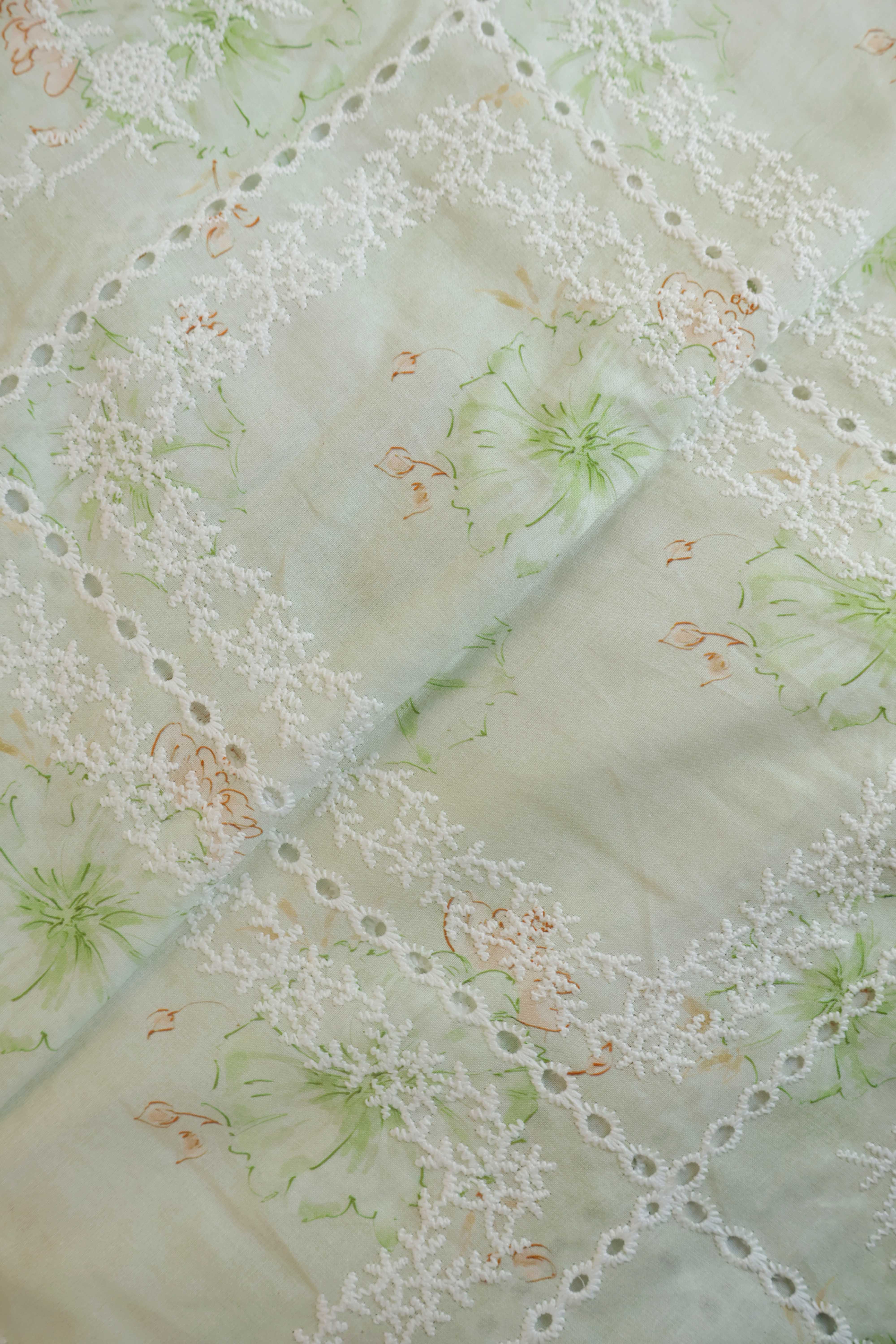 2Piece – Printed Embroidered Lawn RB47 - Image 2