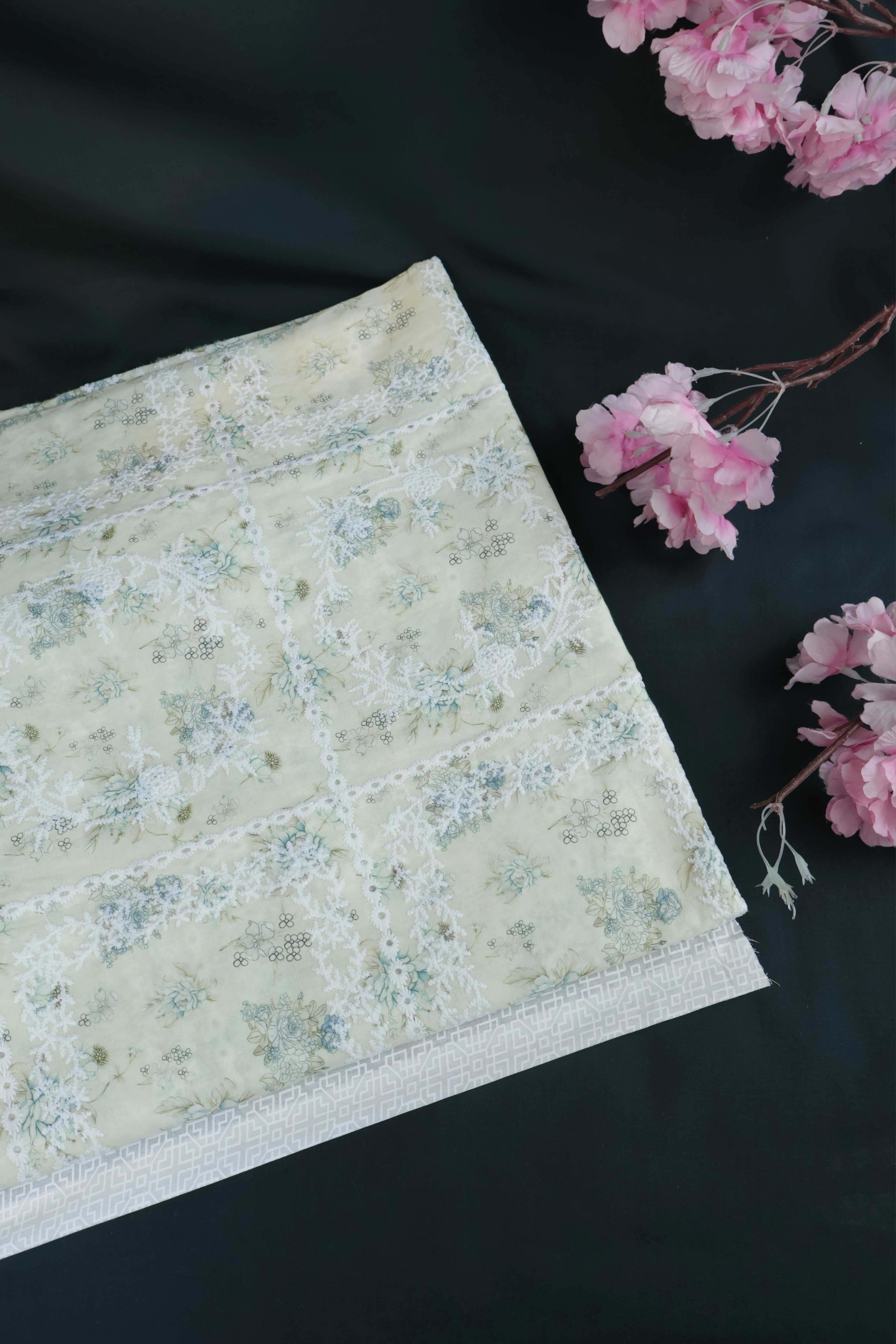 2Piece – Printed Embroidered Lawn RB70 - Image 3