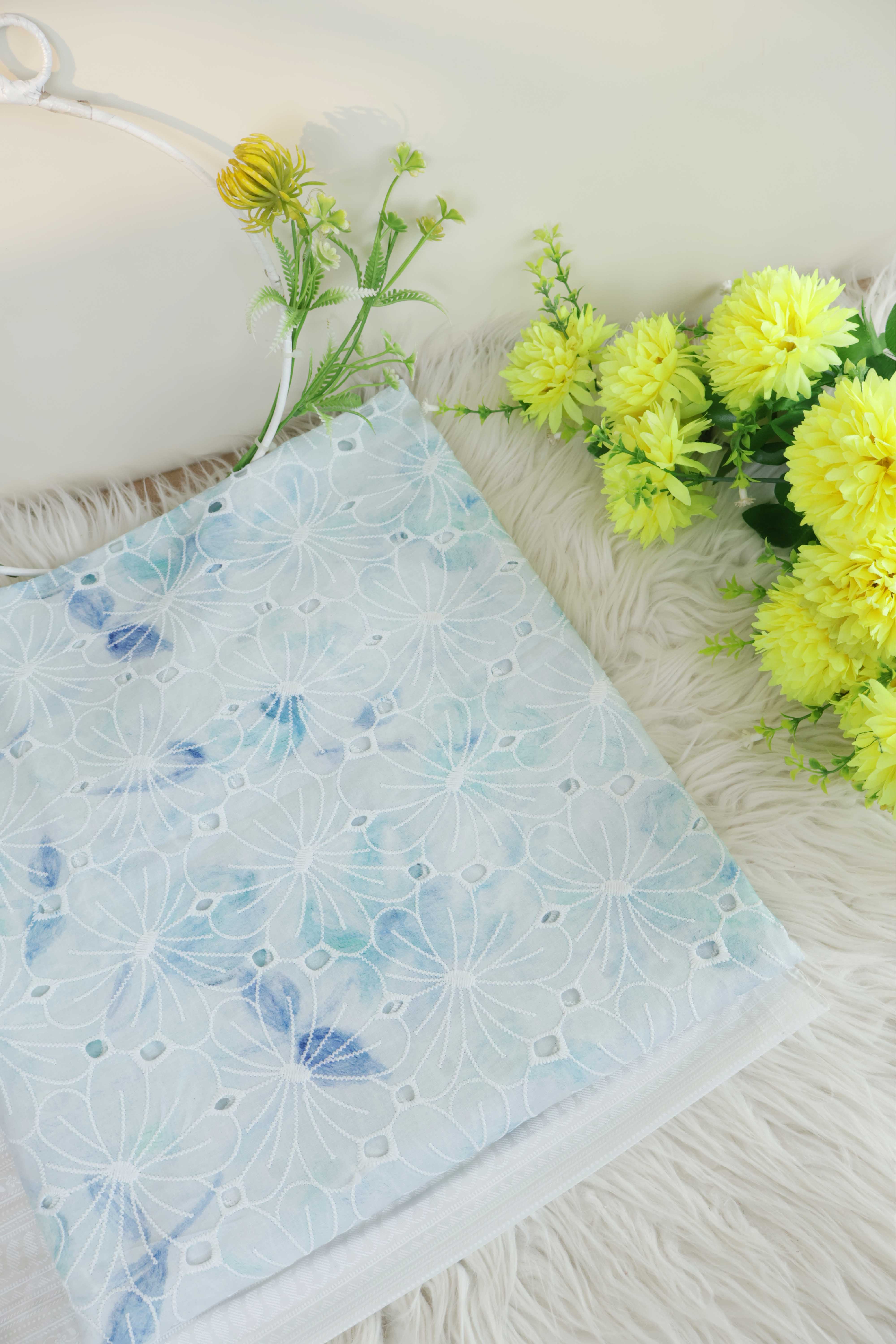 2Piece – Printed Embroidered Lawn RB78 - Image 2