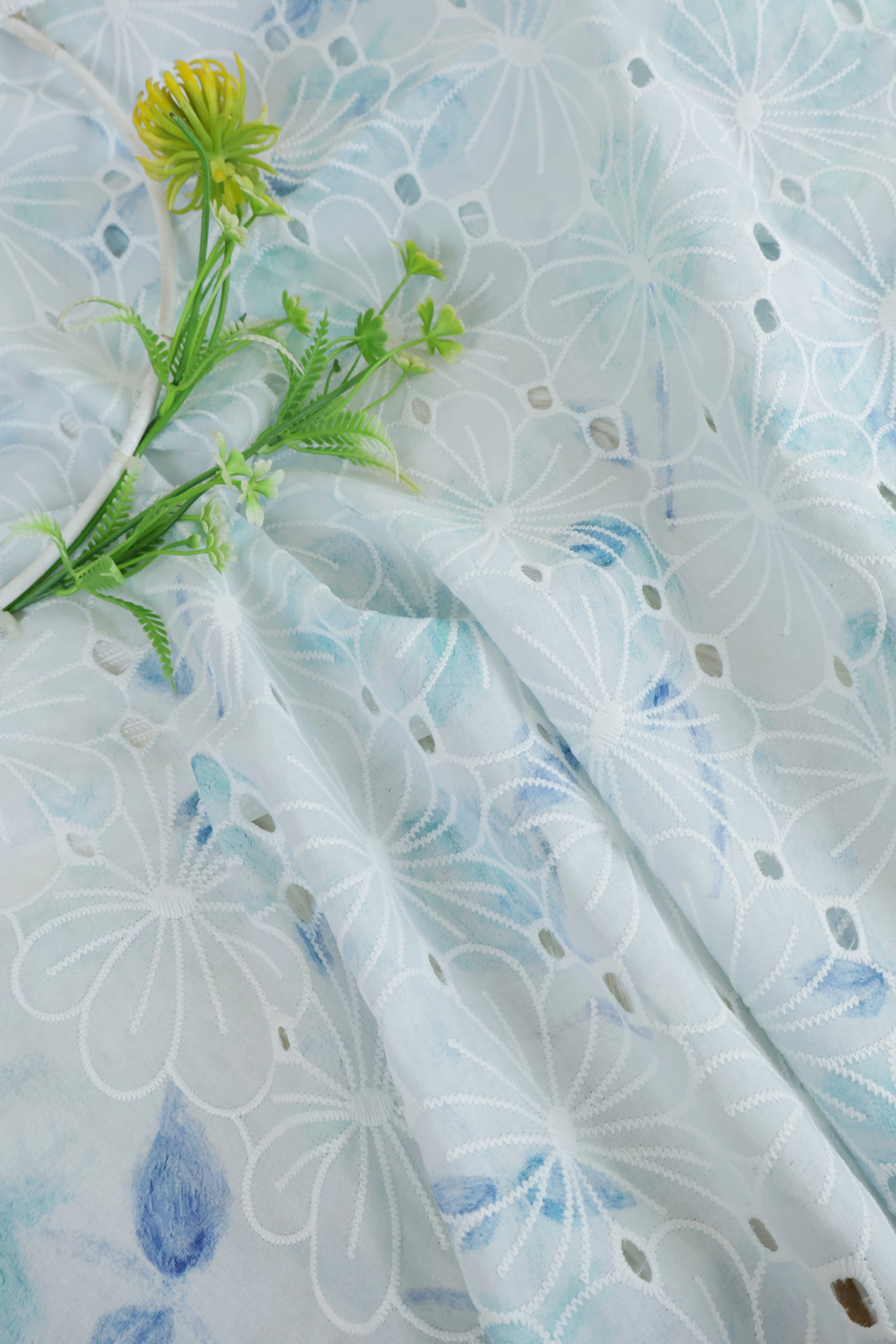 2Piece – Printed Embroidered Lawn RB78 - Image 3