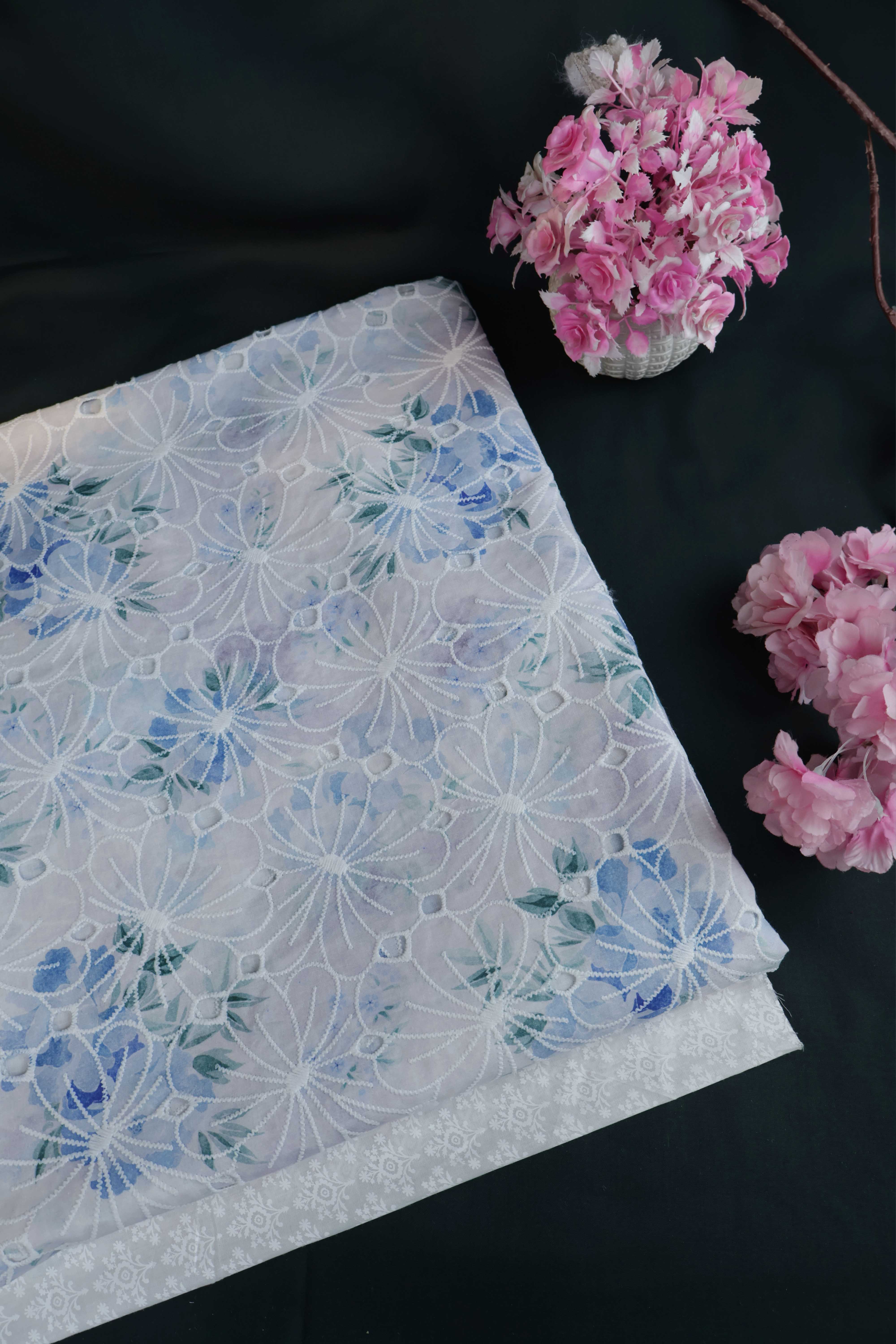 2Piece – Printed Embroidered Lawn RB79 - Image 3