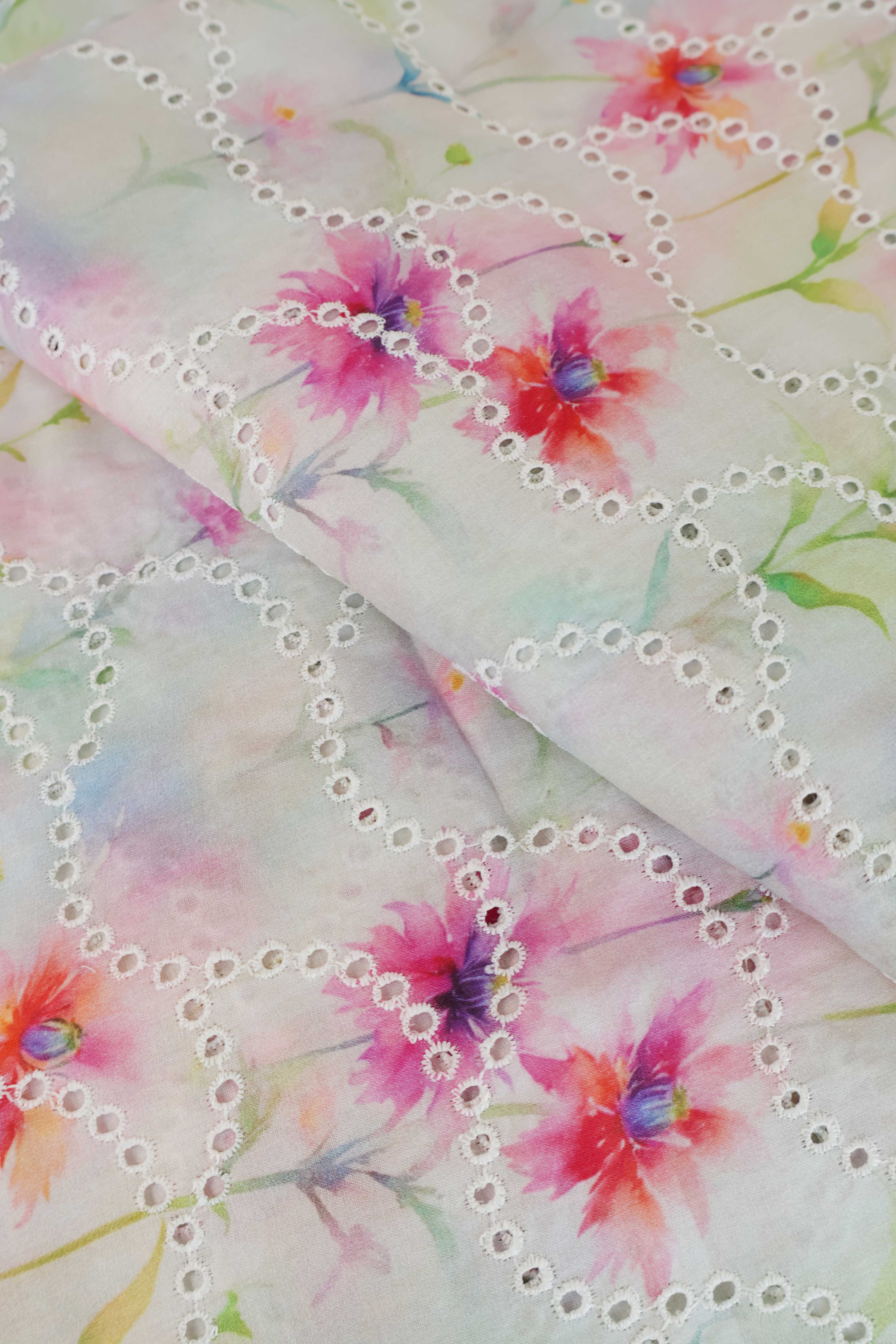 2Piece – Printed Embroidered Lawn S2P09 - Image 3