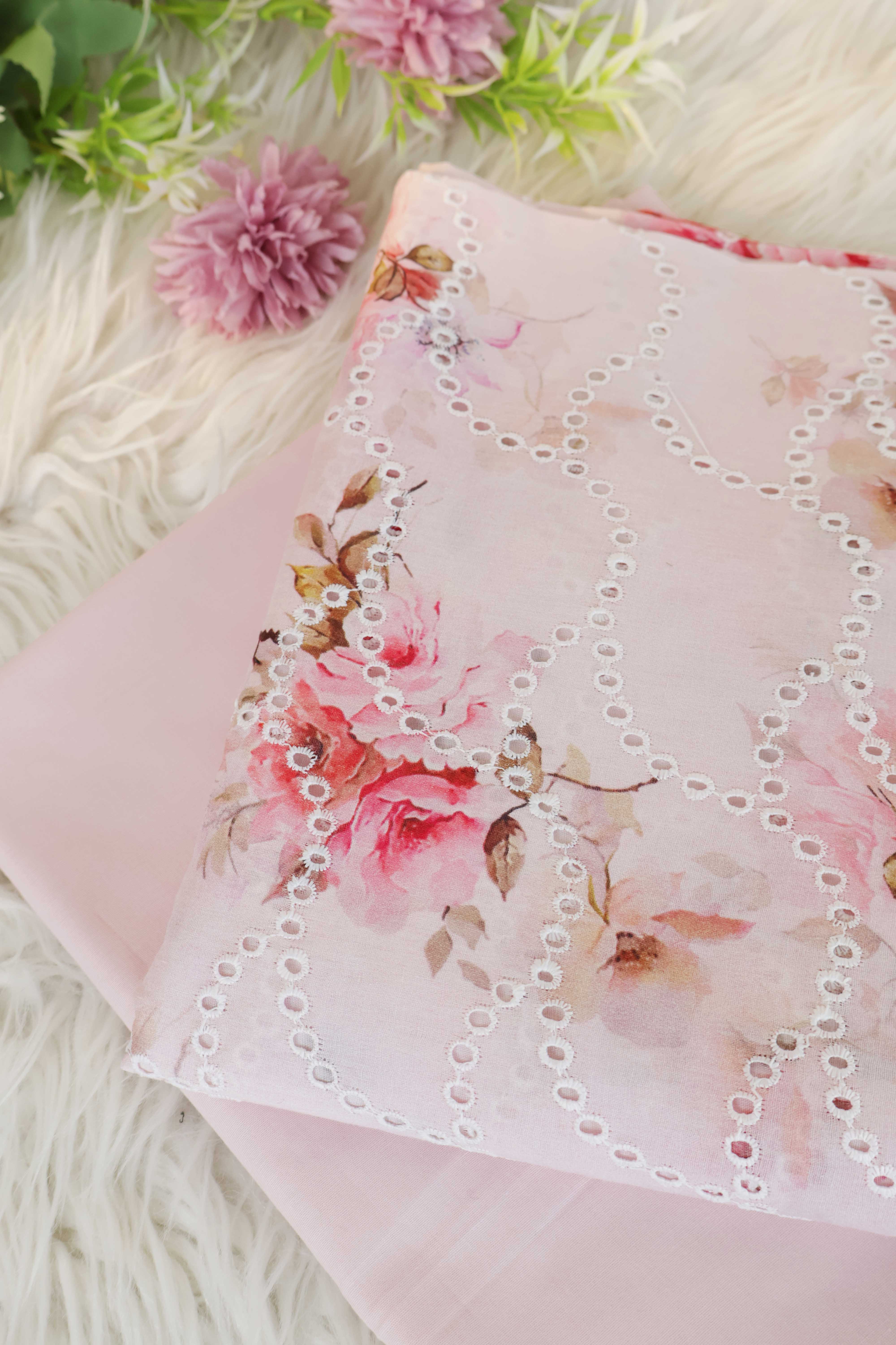 2Piece – Printed Embroidered Lawn S2P10 - Image 2