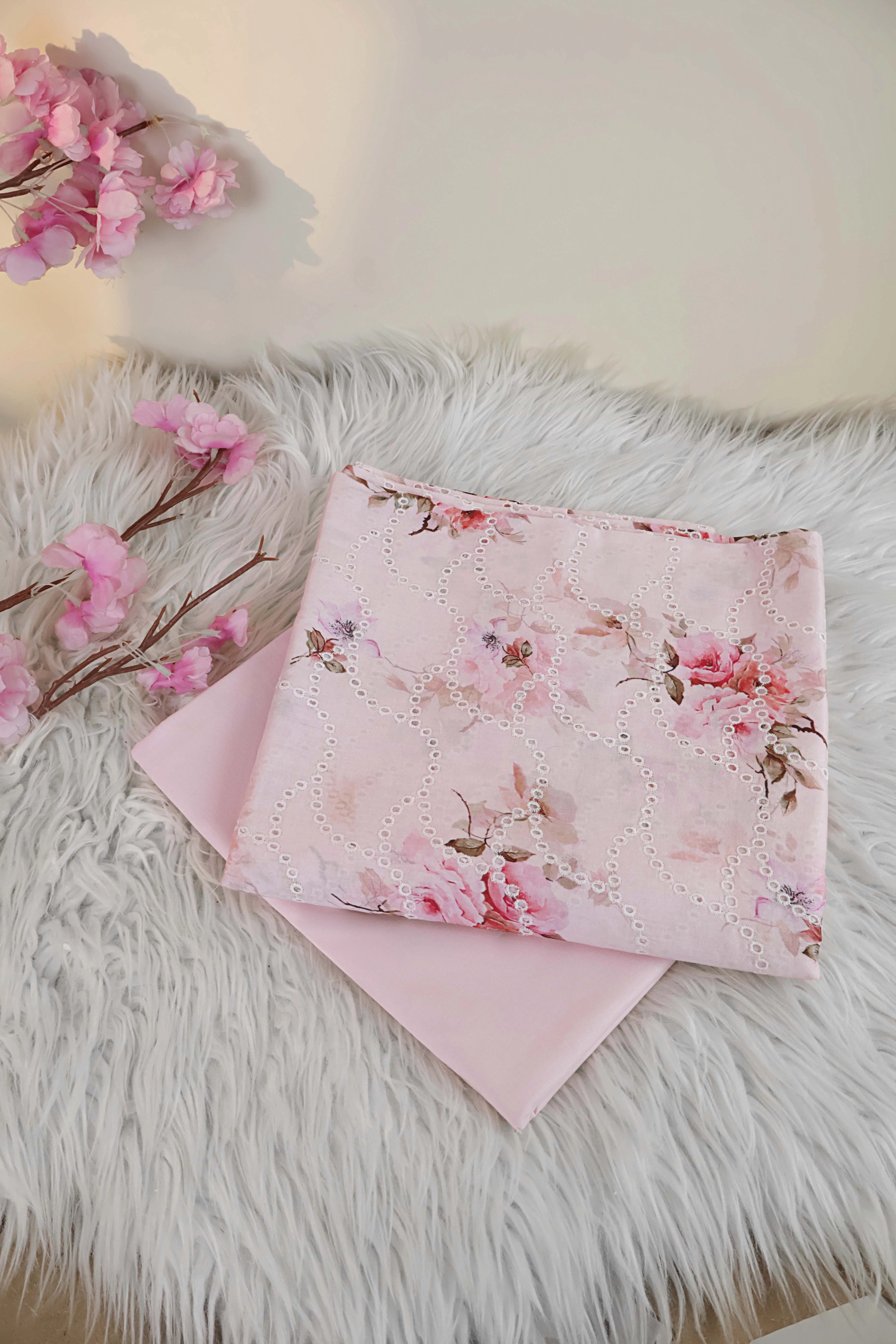 2Piece – Printed Embroidered Lawn S2P10A - Image 2