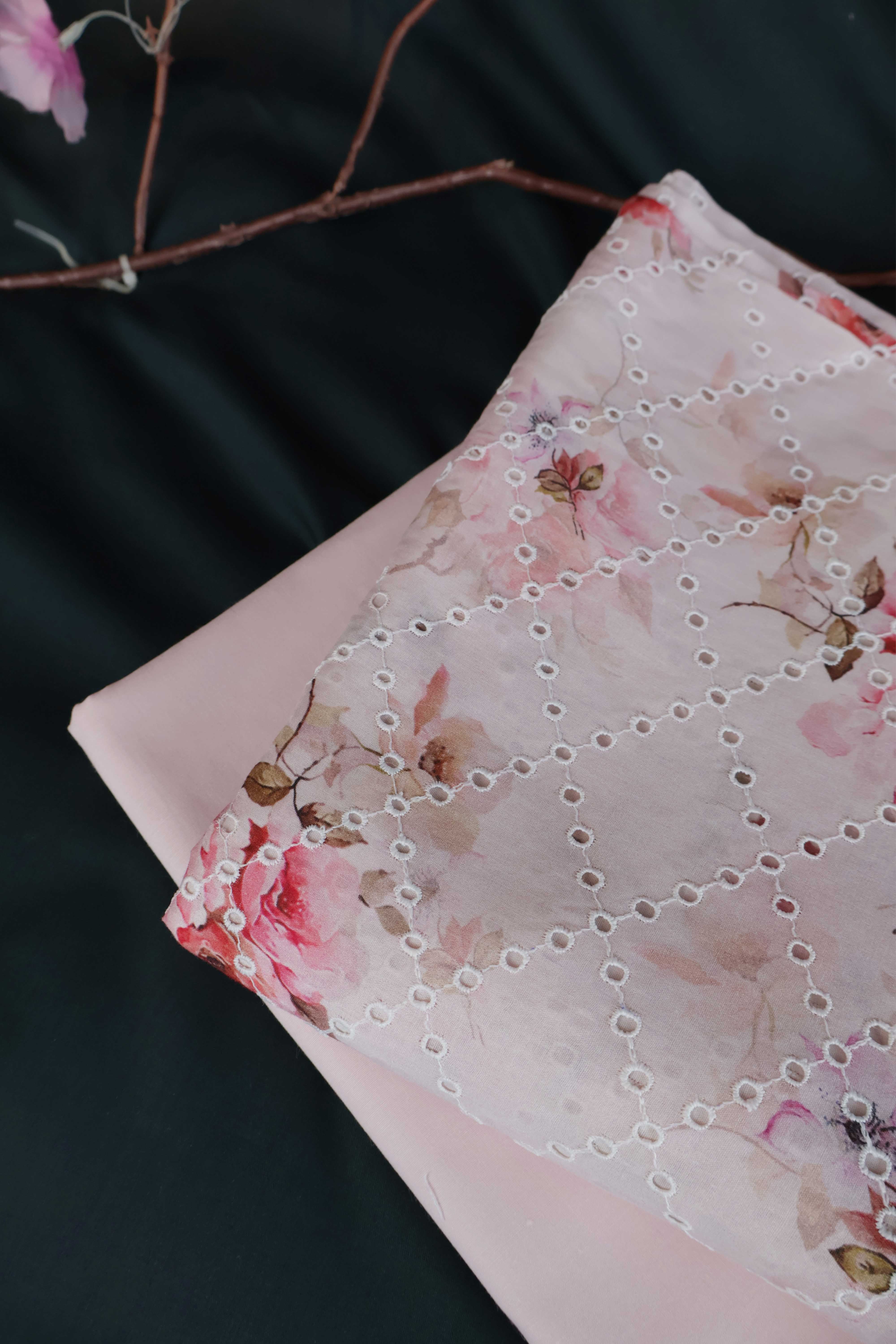 2Piece – Printed Embroidered Lawn S2P13 - Image 2