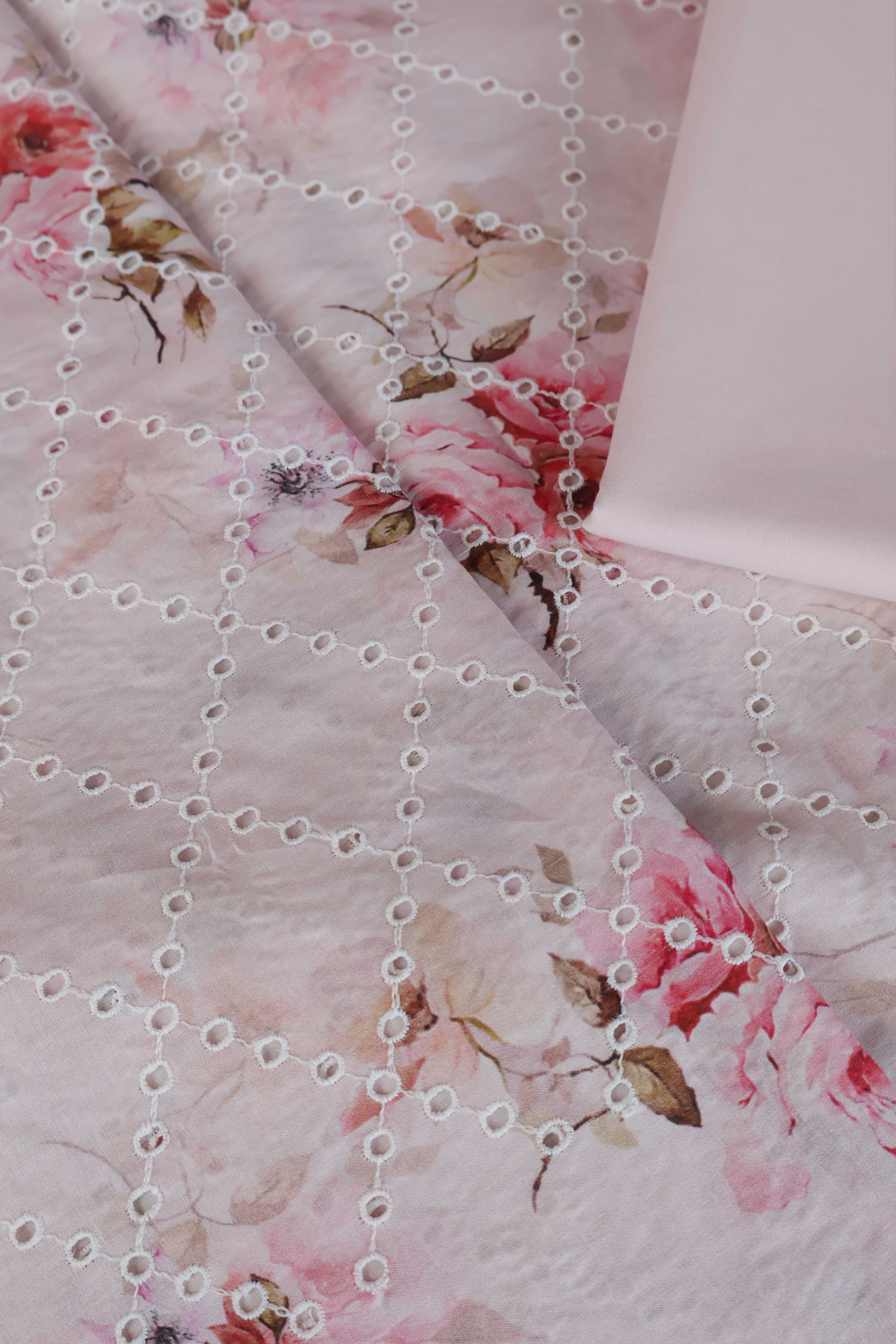 2Piece – Printed Embroidered Lawn S2P13 - Image 3
