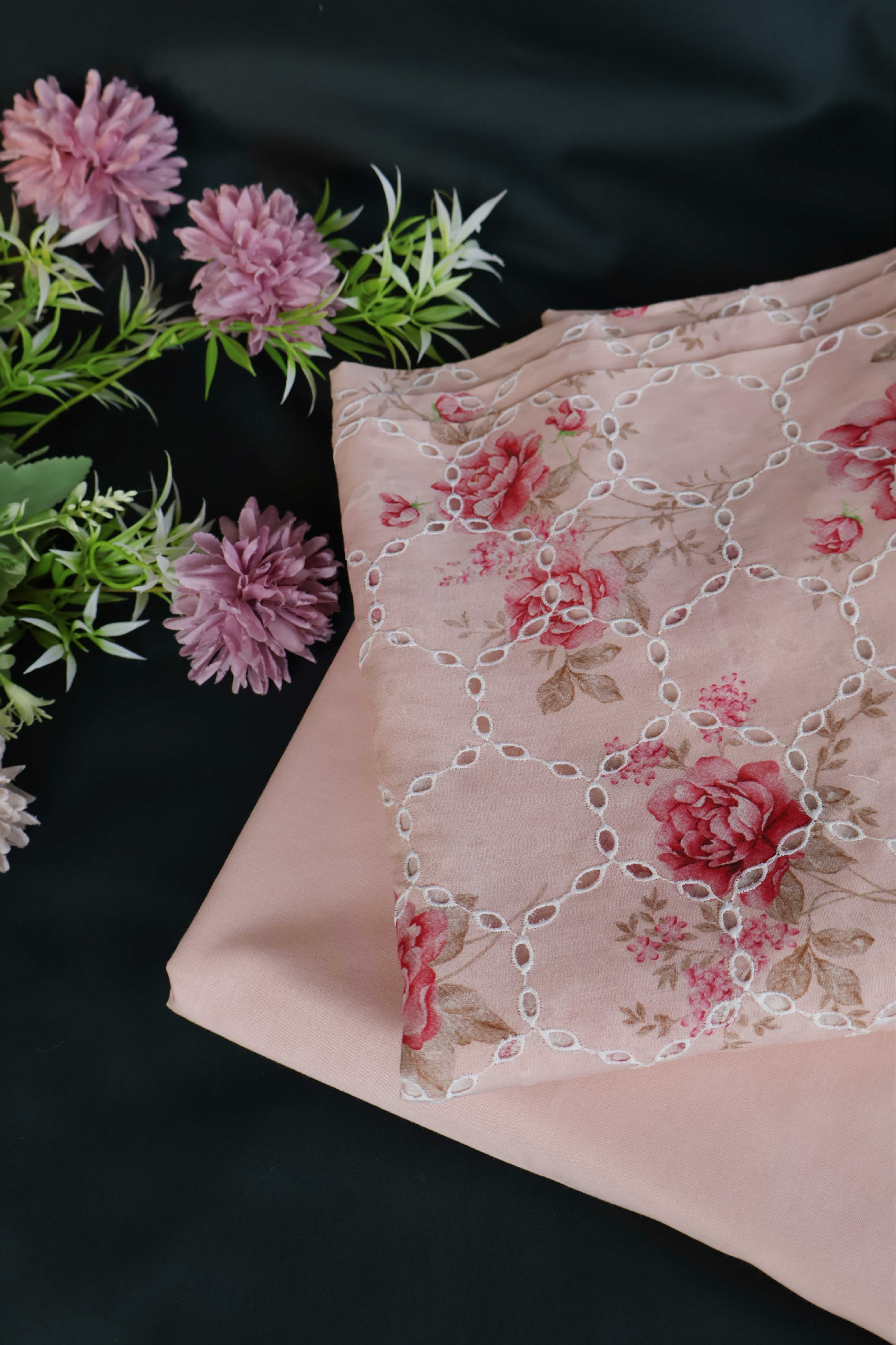 2Piece – Printed Embroidered Lawn S2P14 - Image 2