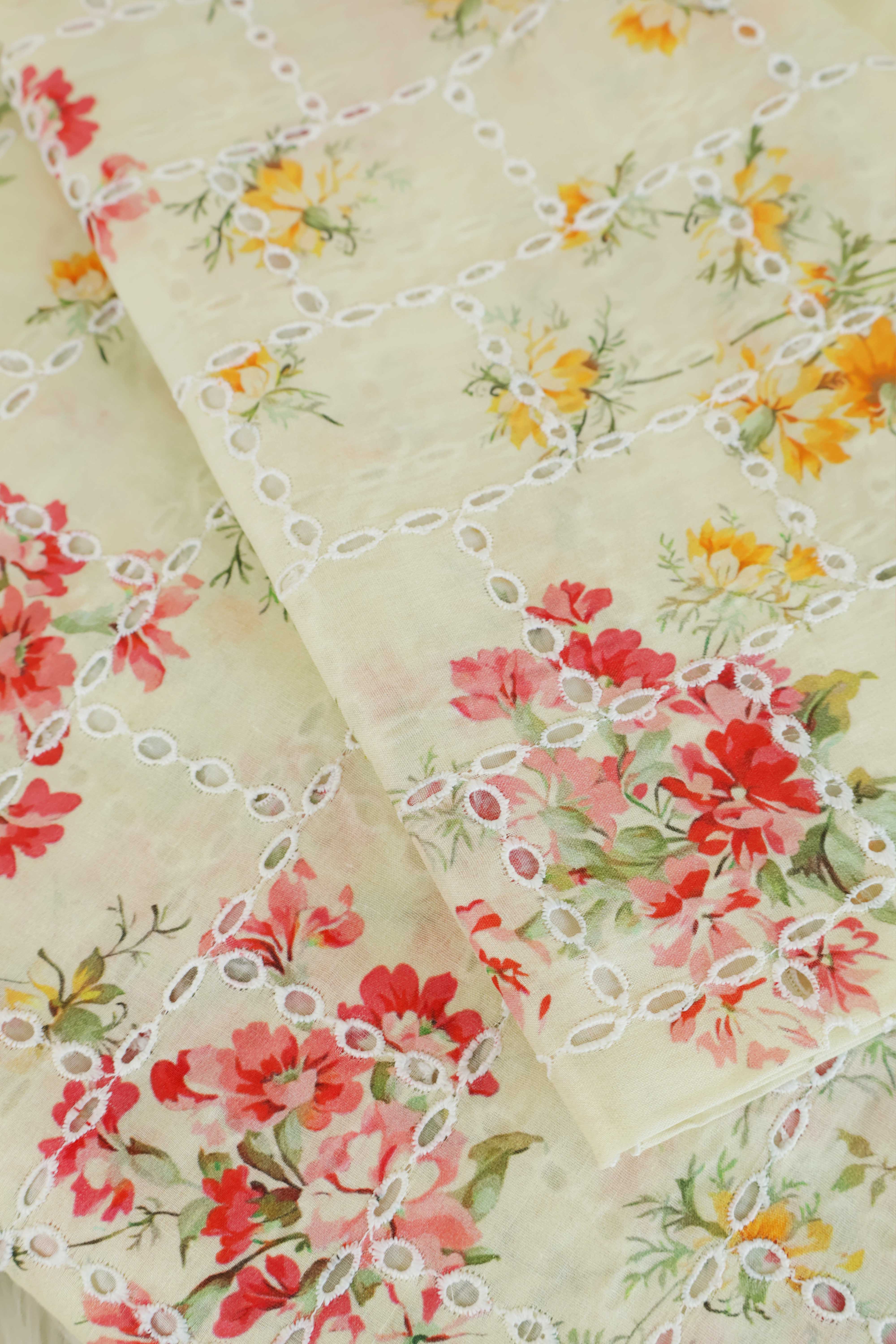 2Piece – Printed Embroidered Lawn S2P16 - Image 4