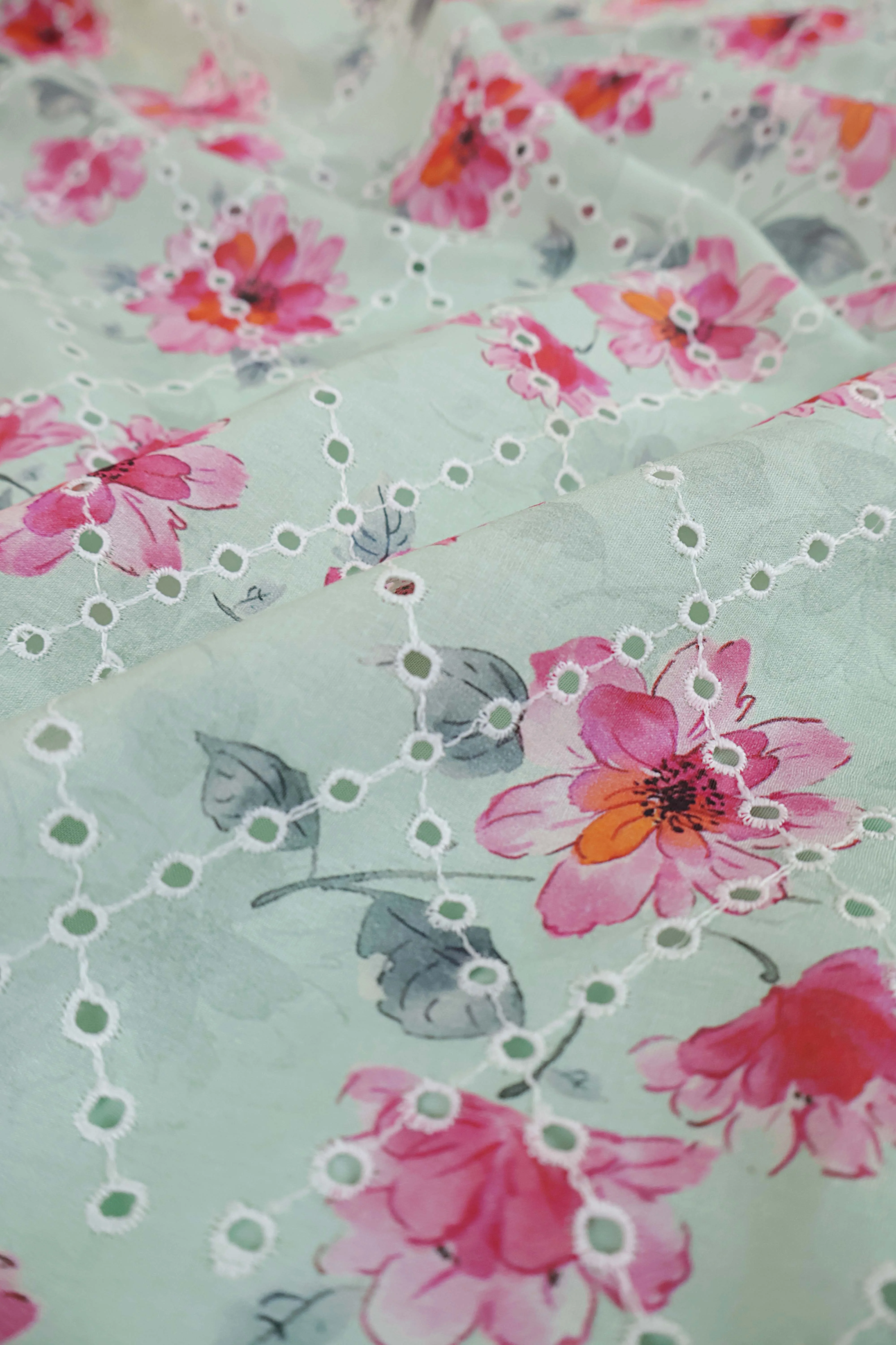 2Piece – Printed Embroidered Lawn S2P19A - Image 5