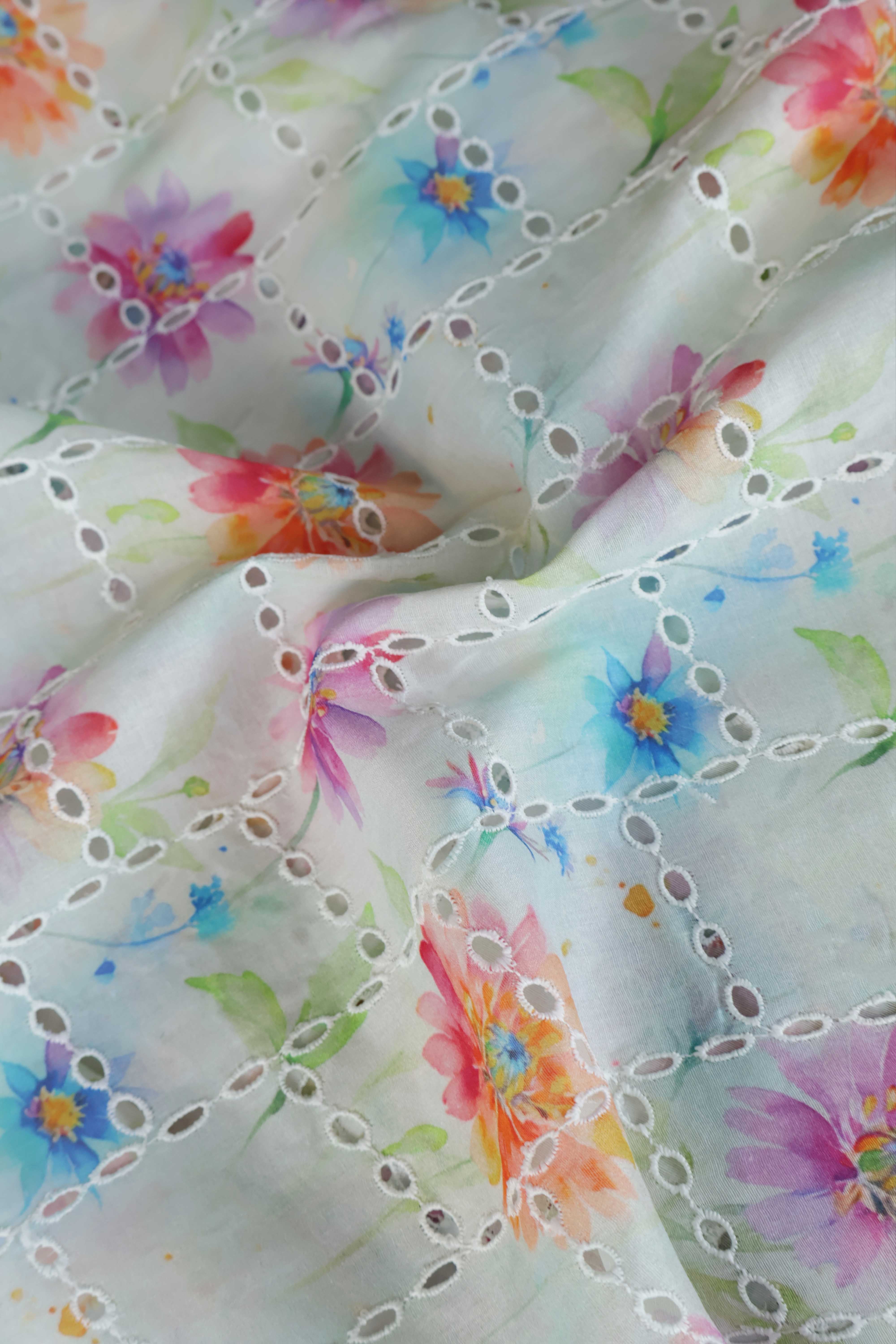 2Piece – Printed Embroidered Lawn S2P20 - Image 4