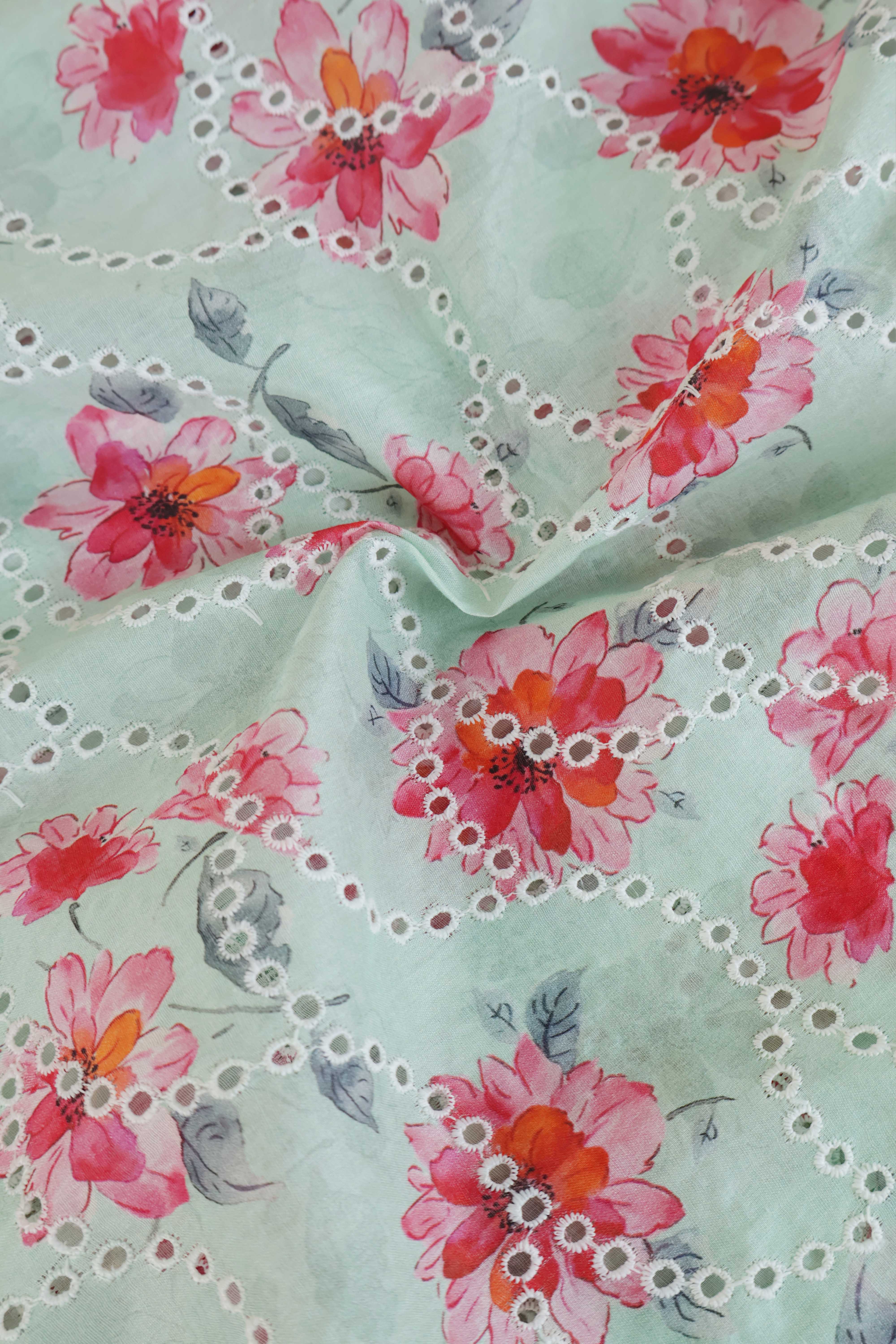 2Piece – Printed Embroidered Lawn S2P22 - Image 4