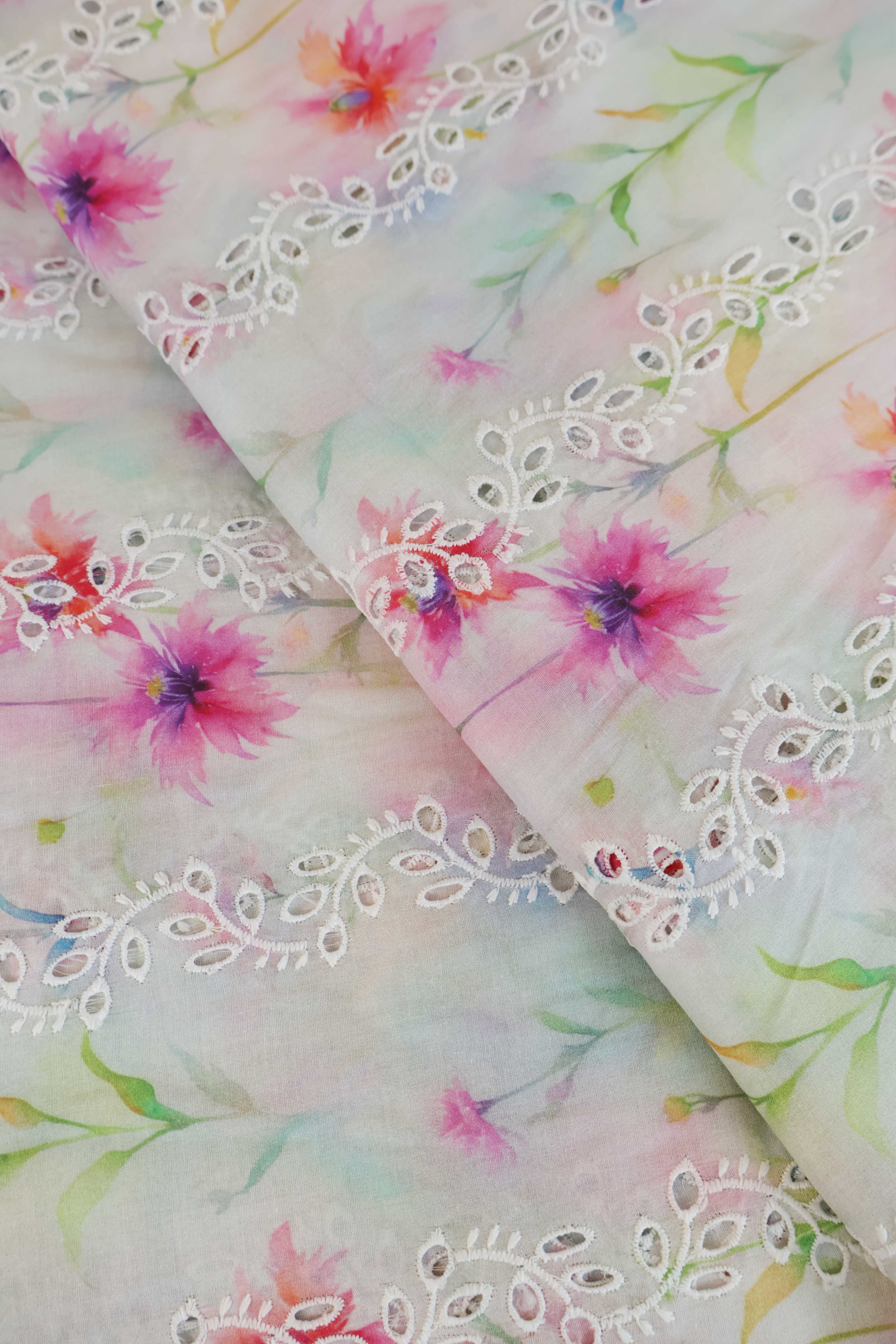 2Piece – Printed Embroidered Lawn S2P25 - Image 3
