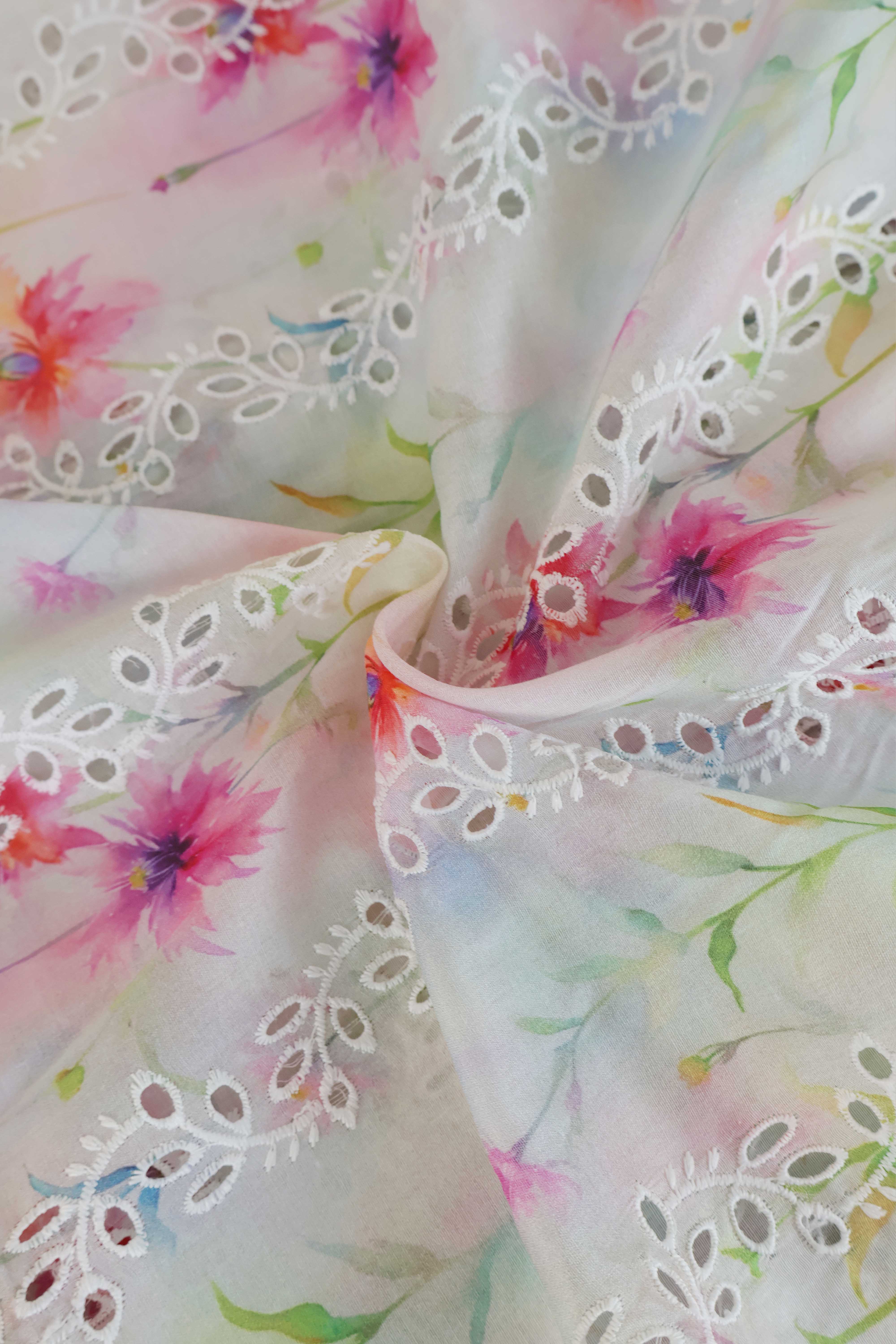 2Piece – Printed Embroidered Lawn S2P25 - Image 4