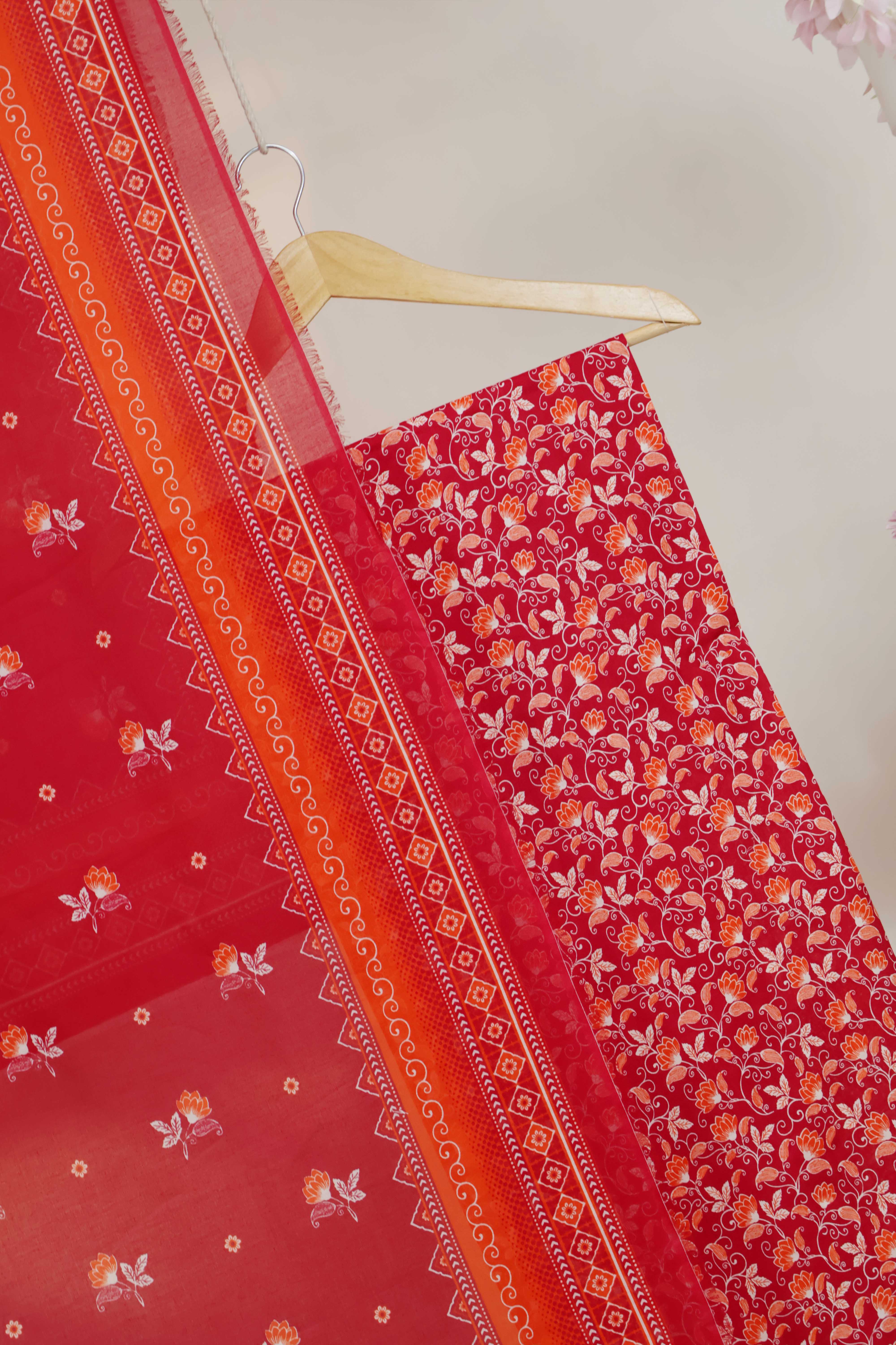3PC-Lawn Printed Suit 3PLBS108 - Image 2