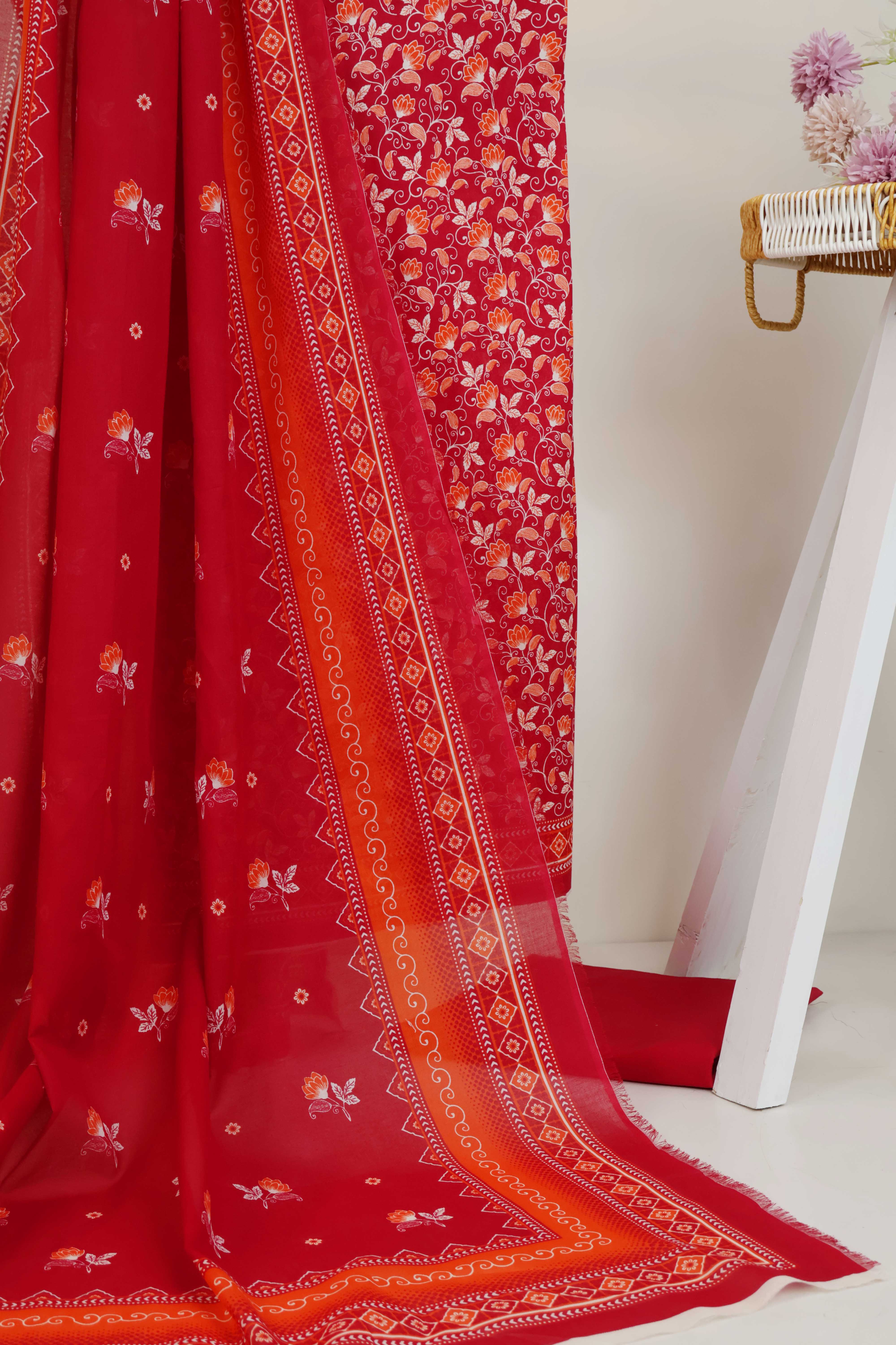 3PC-Lawn Printed Suit 3PLBS108 - Image 5