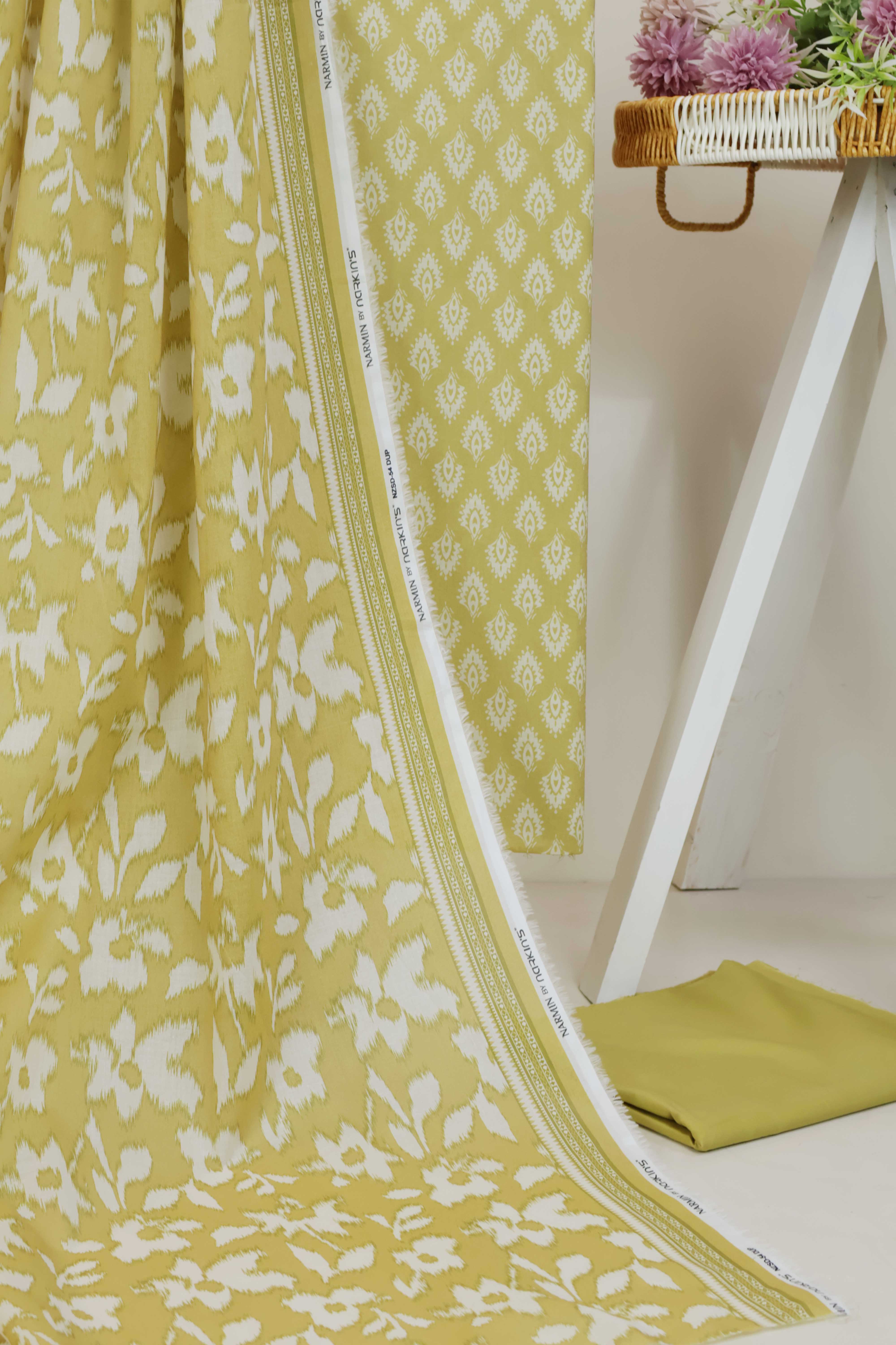 3PC-Lawn Printed Suit 3PLBS112 - Image 3