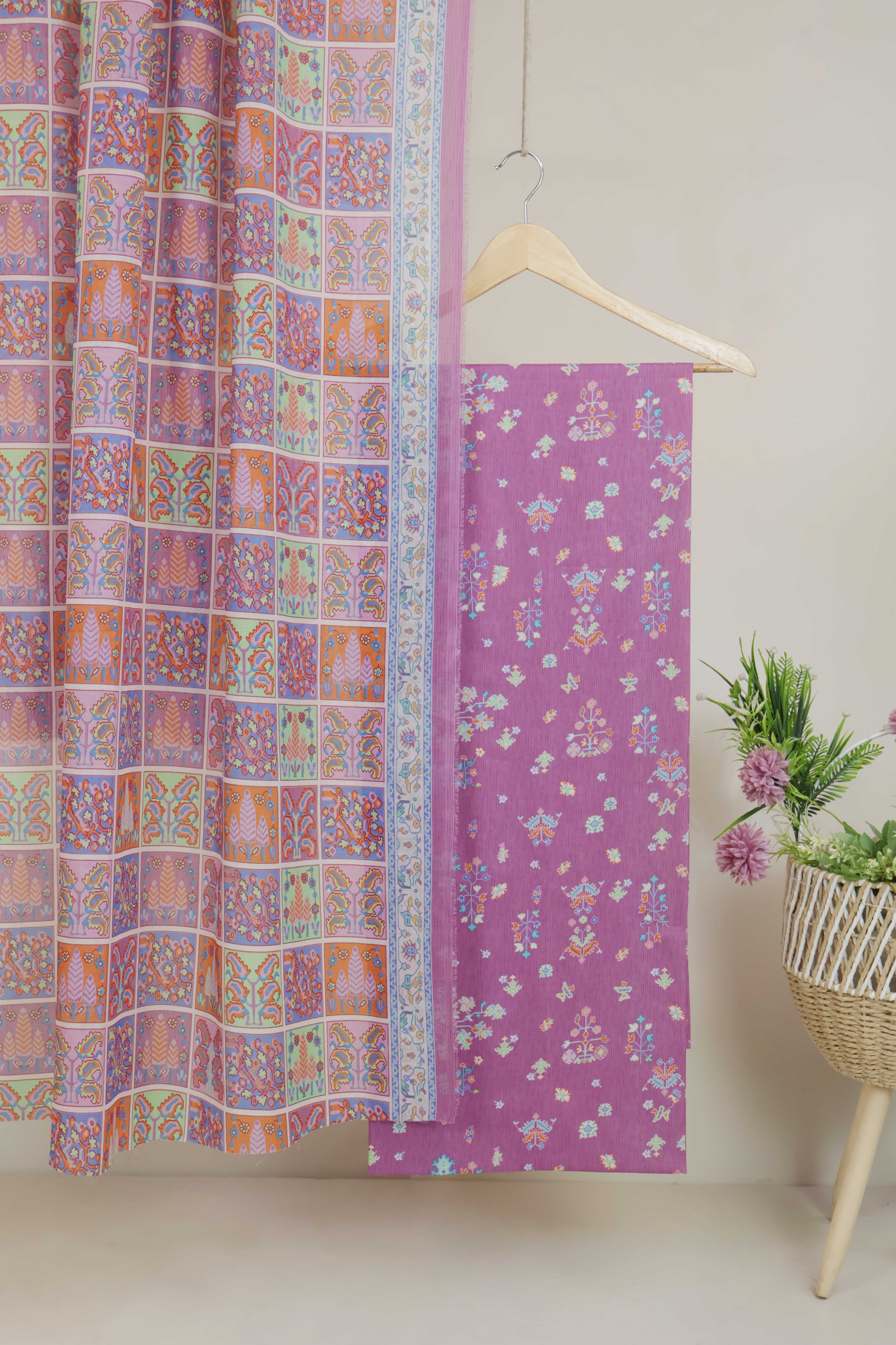 3PC-Lawn Printed Suit 3PLBS119 - Image 3