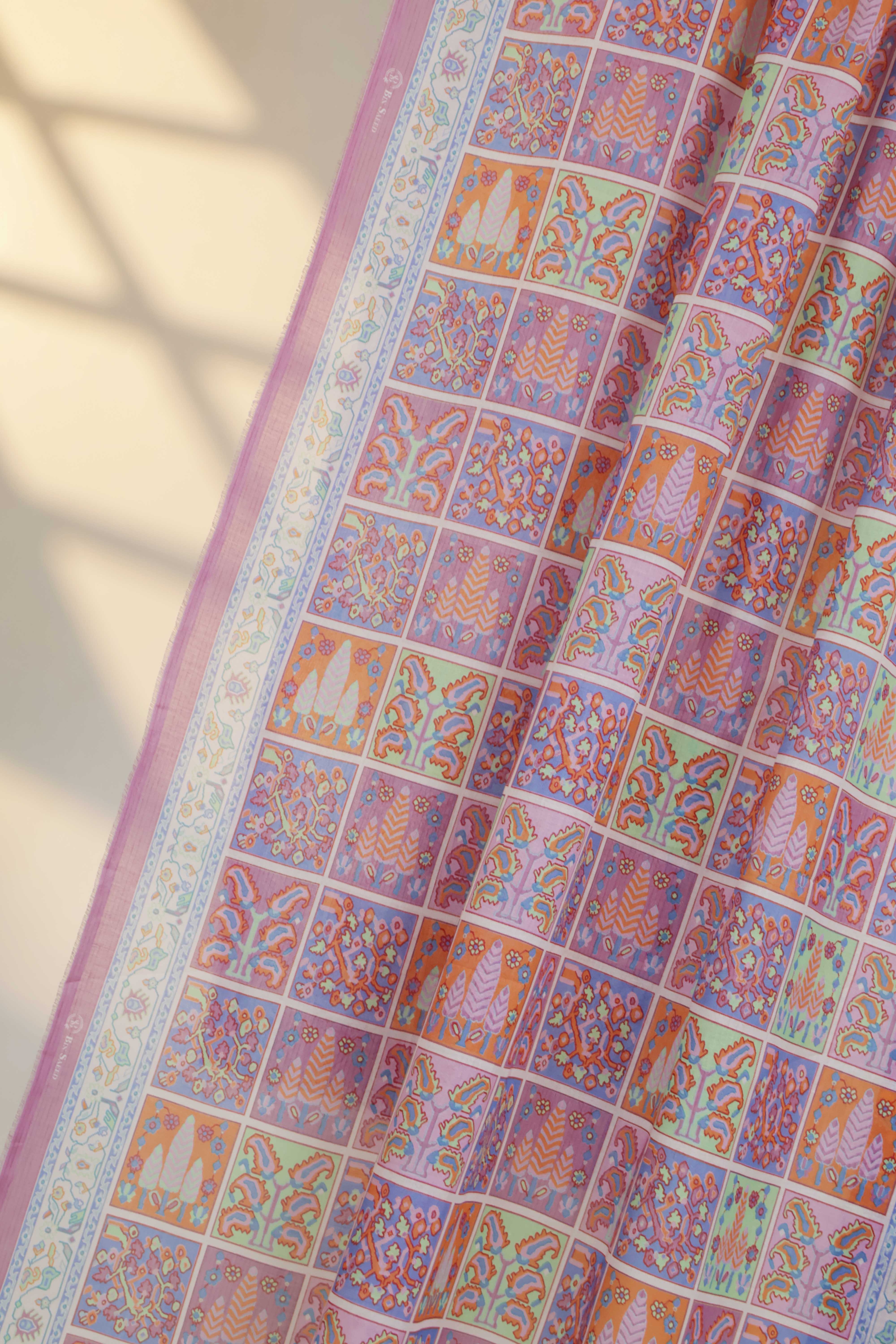 3PC-Lawn Printed Suit 3PLBS119 - Image 4