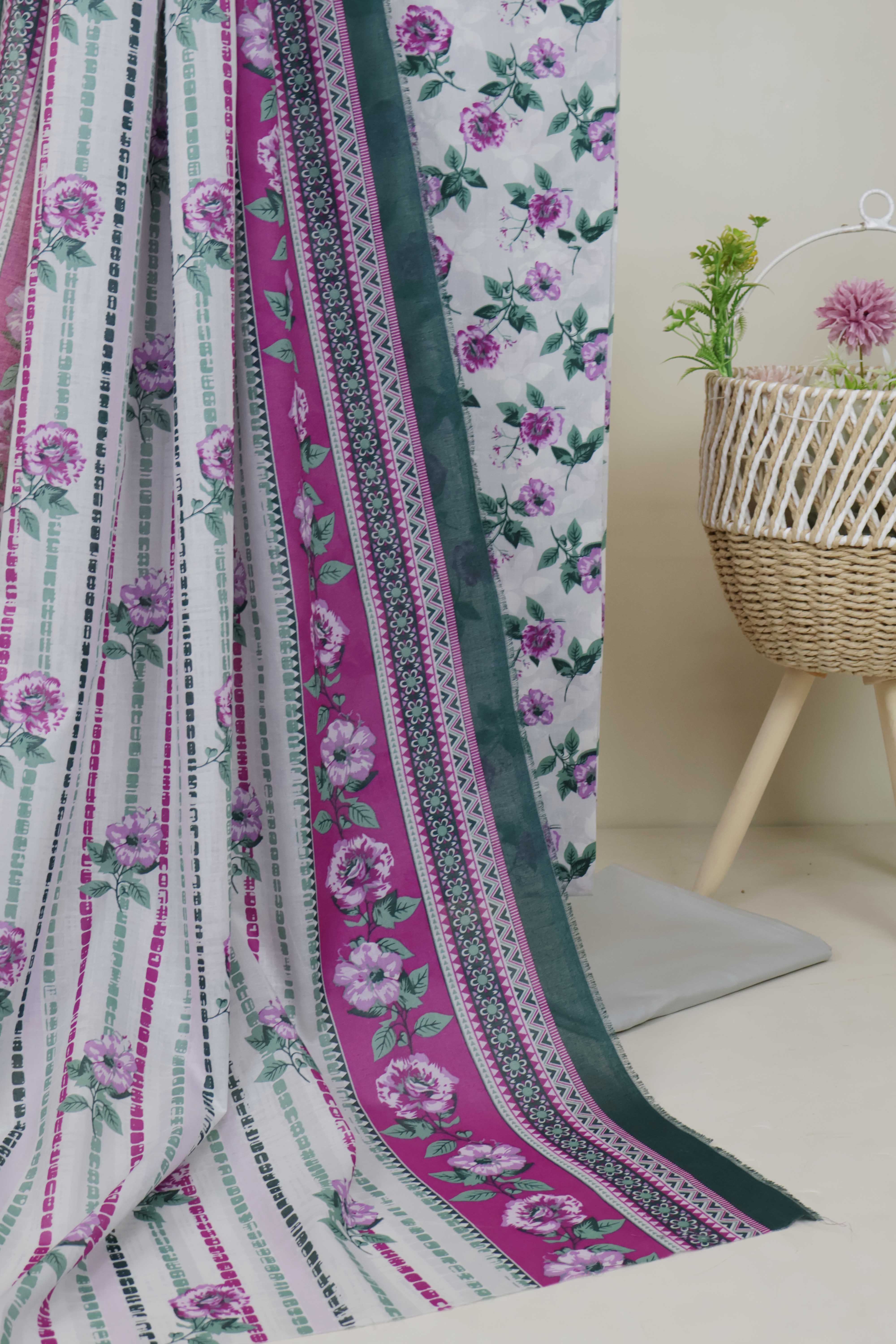 3PC-Lawn Printed Suit 3PLBS17 - Image 5