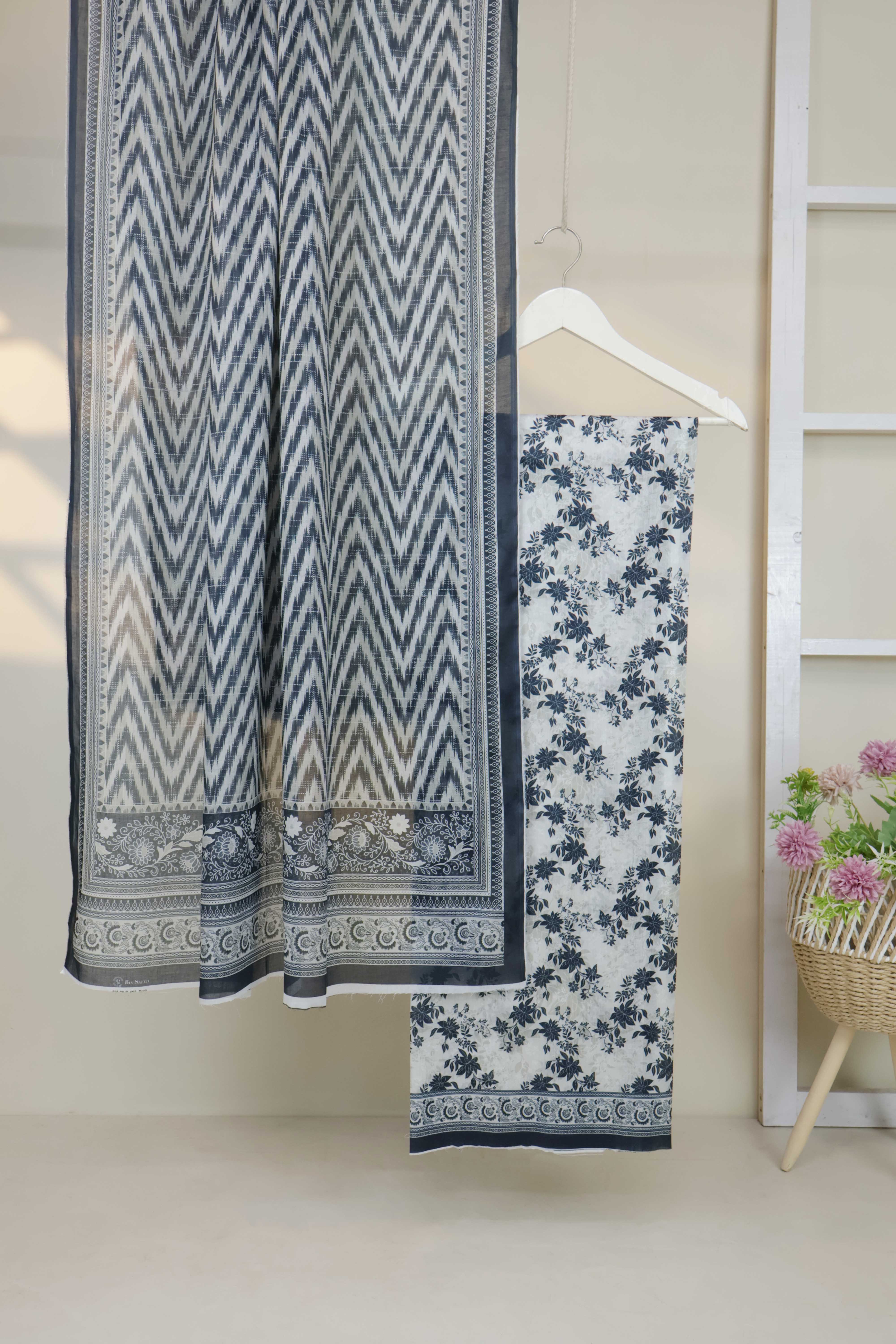 3PC-Lawn Printed Suit 3PLBS22 - Image 2