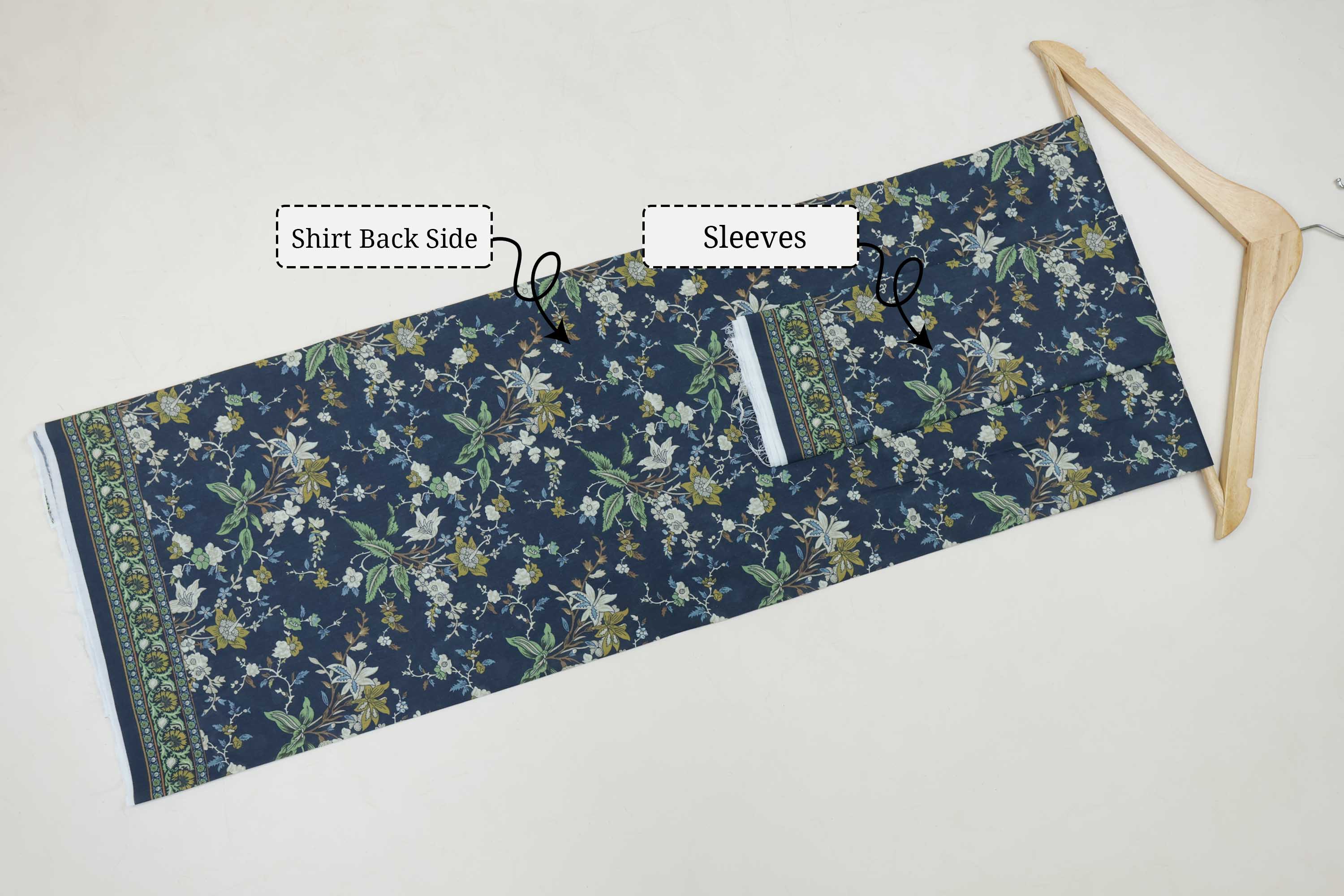 3PC-Lawn Printed Suit 3PLBS55 - Image 6