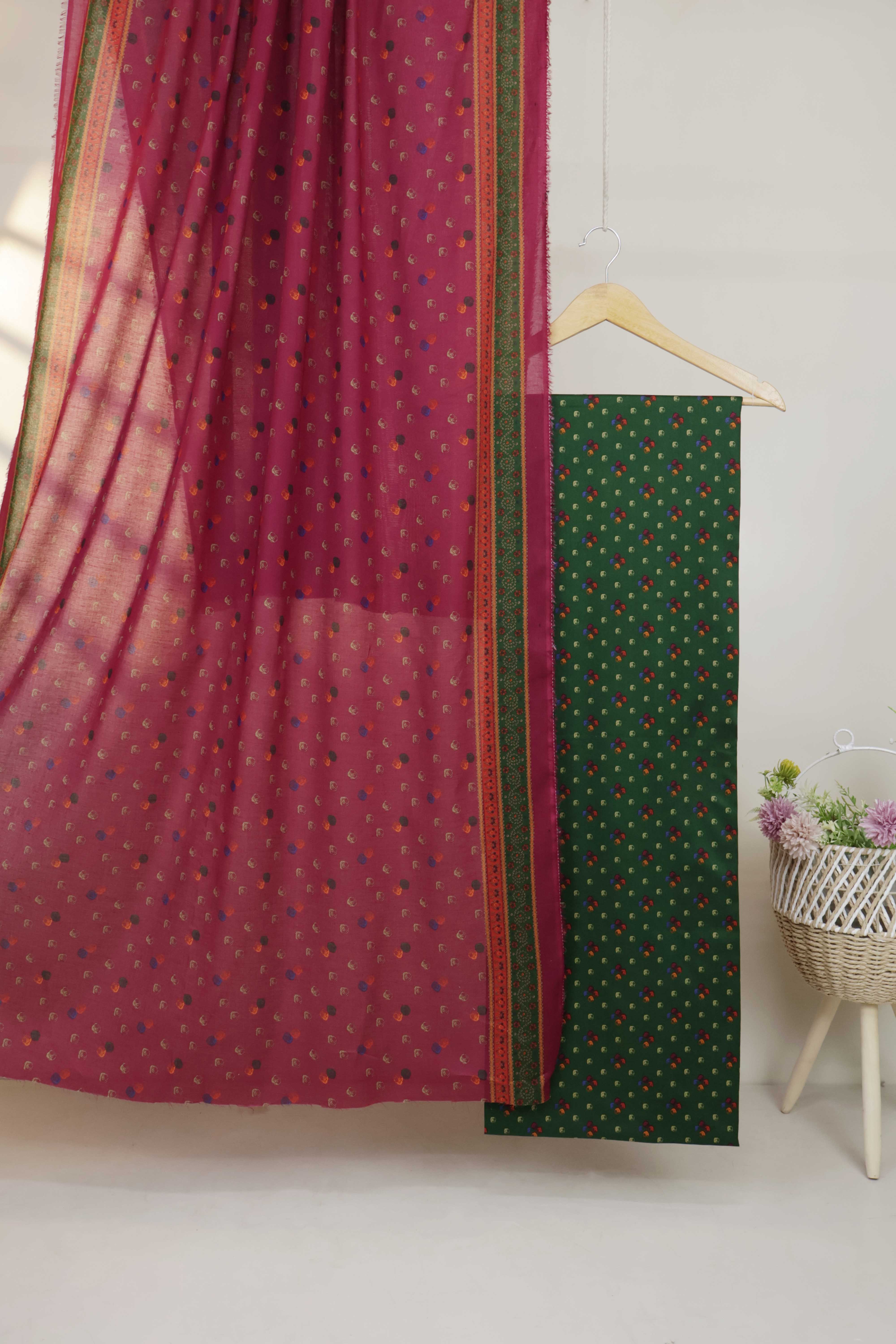 3PC-Lawn Printed Suit 3PLBS63 - Image 2