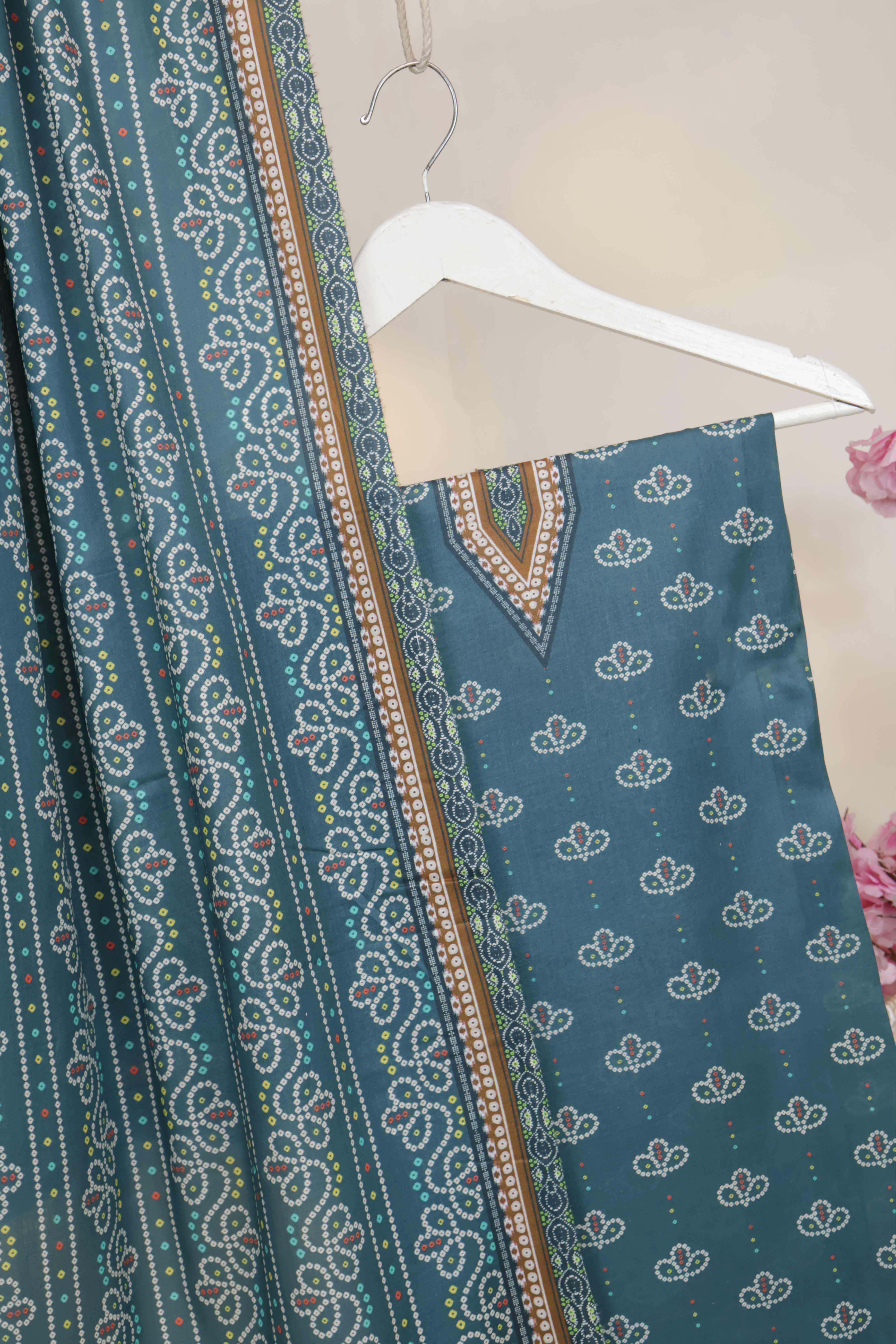 3PC-Lawn Printed Suit 3PSL10 - Image 2