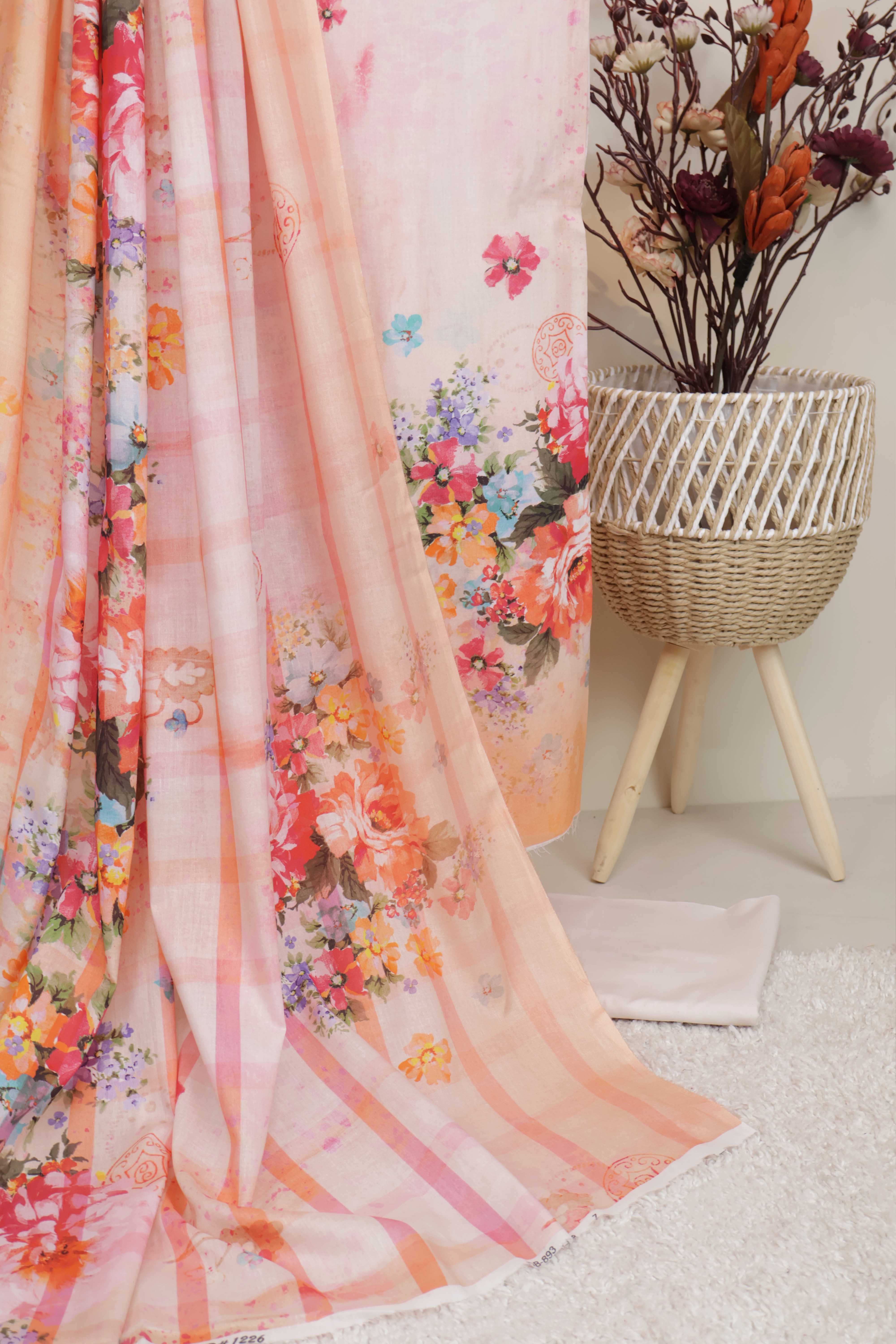 3PC-Lawn Printed Suit 3PSL16 - Image 4
