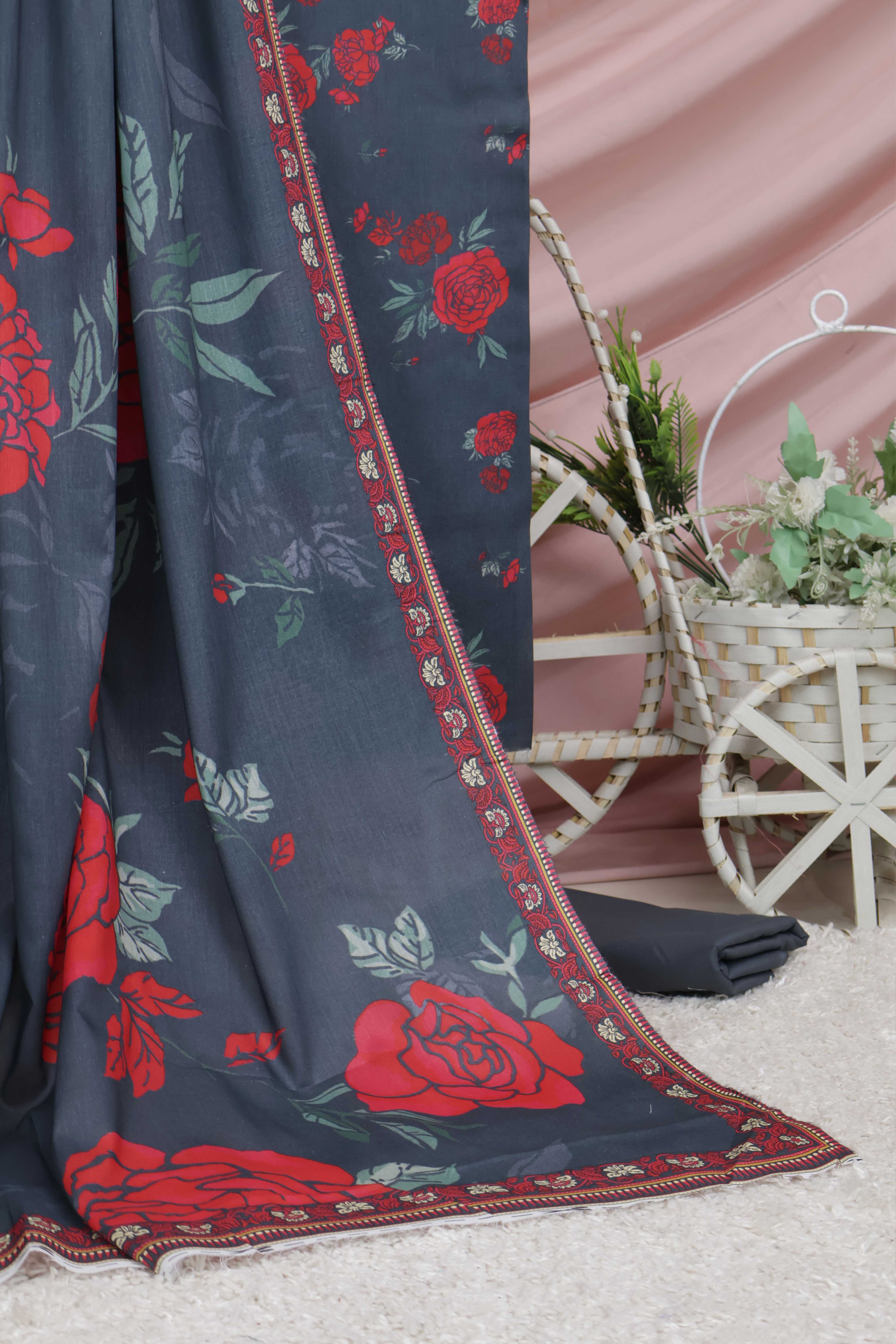 3PC-Lawn Printed Suit 3PSL17 - Image 5