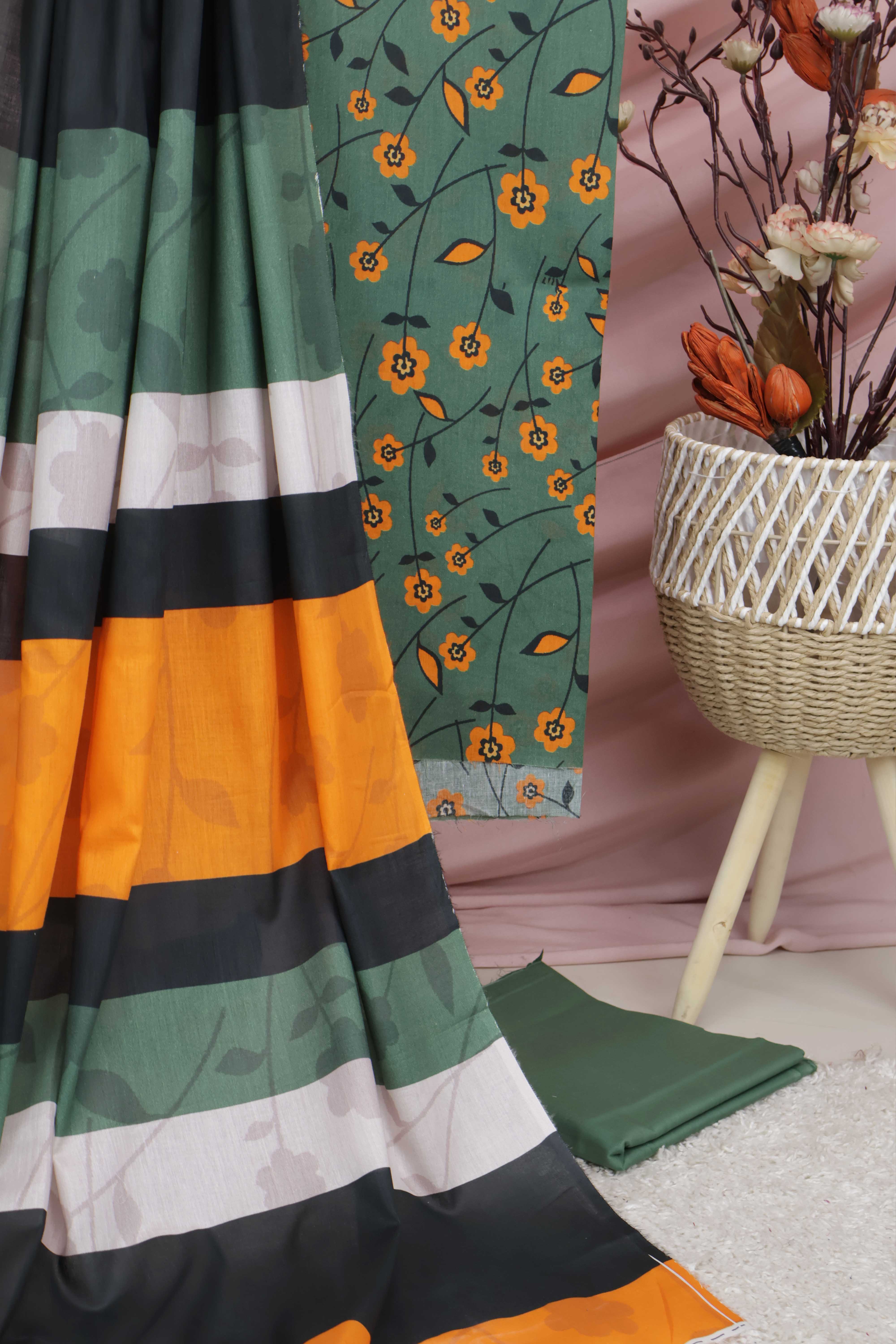 3PC-Lawn Printed Suit 3PSL25 - Image 4