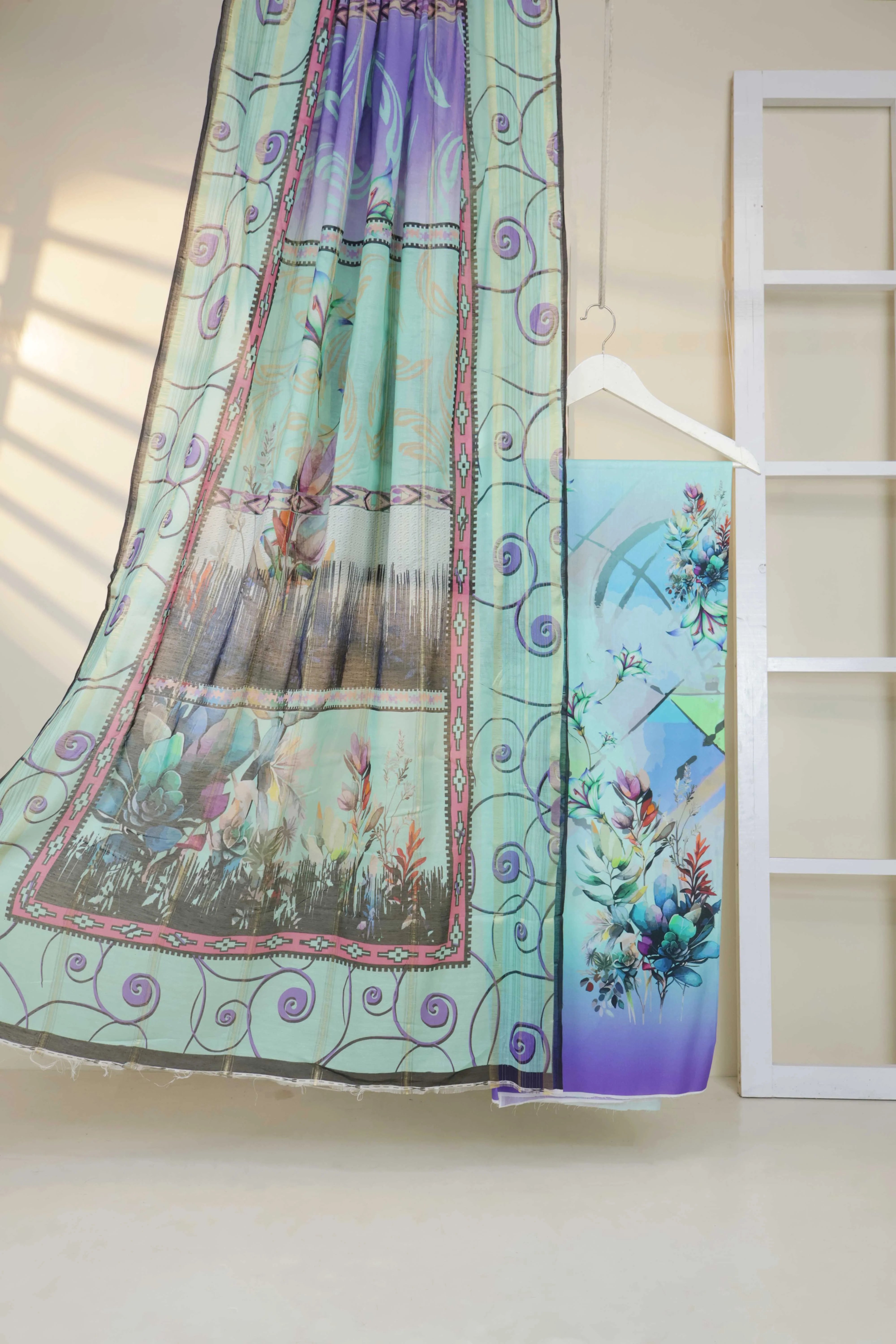 3PC-Lawn Printed Suit 3PSL47 - Image 4