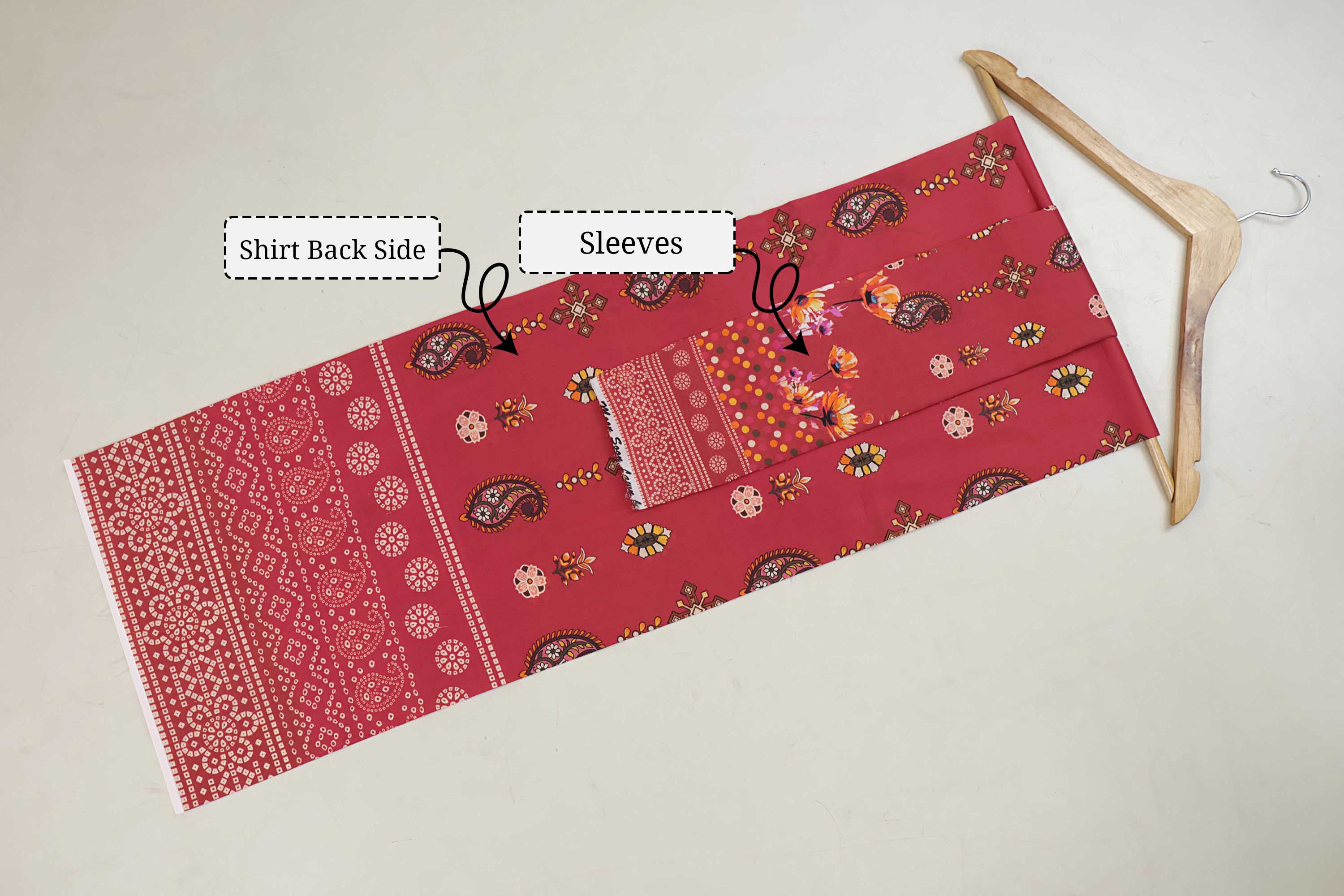 3PC-Lawn Printed Suit 3PSL74 - Image 5