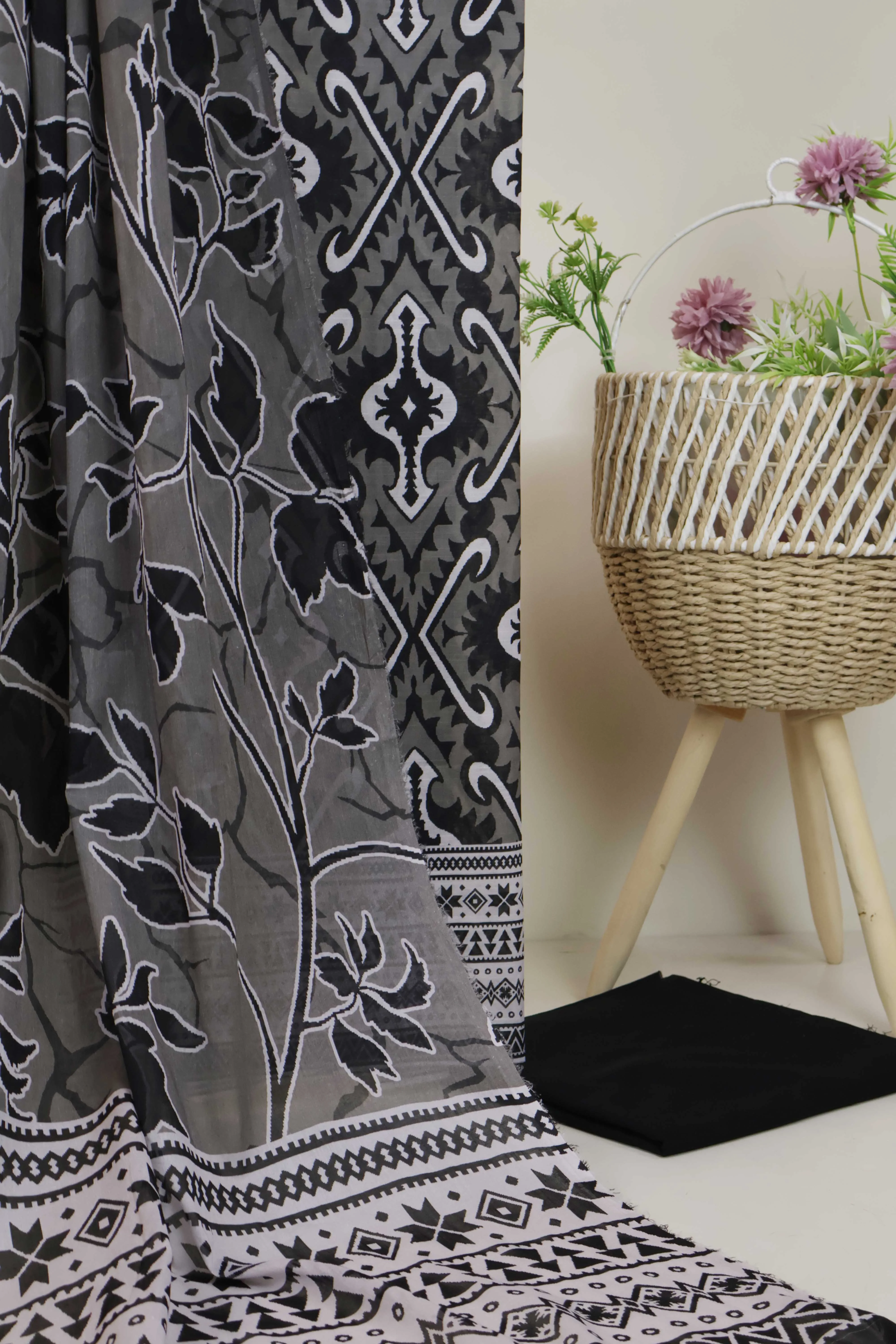 3pc-Lawn Printed Suit PLST16 - Image 4