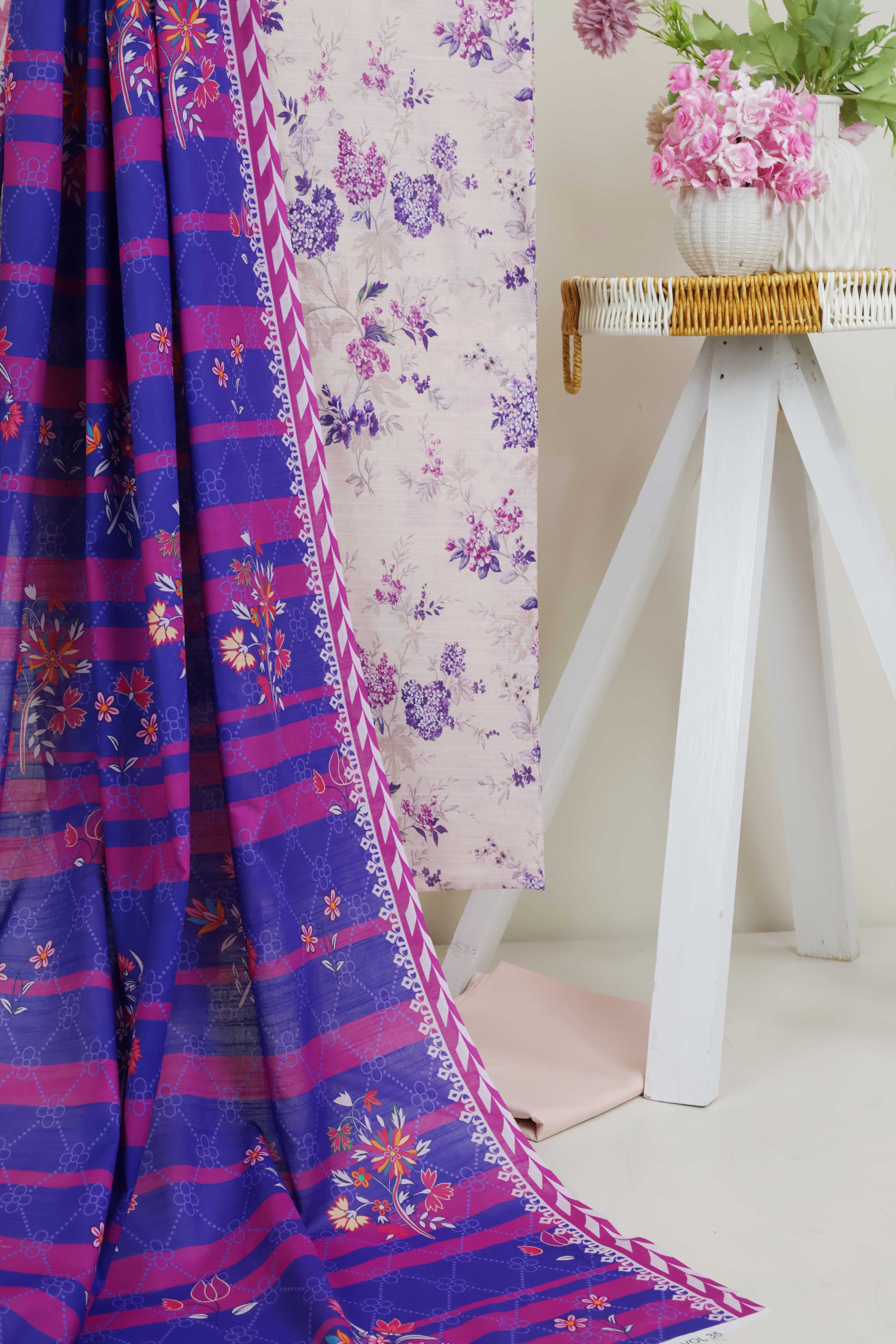 3pc-Lawn Printed Suit L3PP535 - Image 5