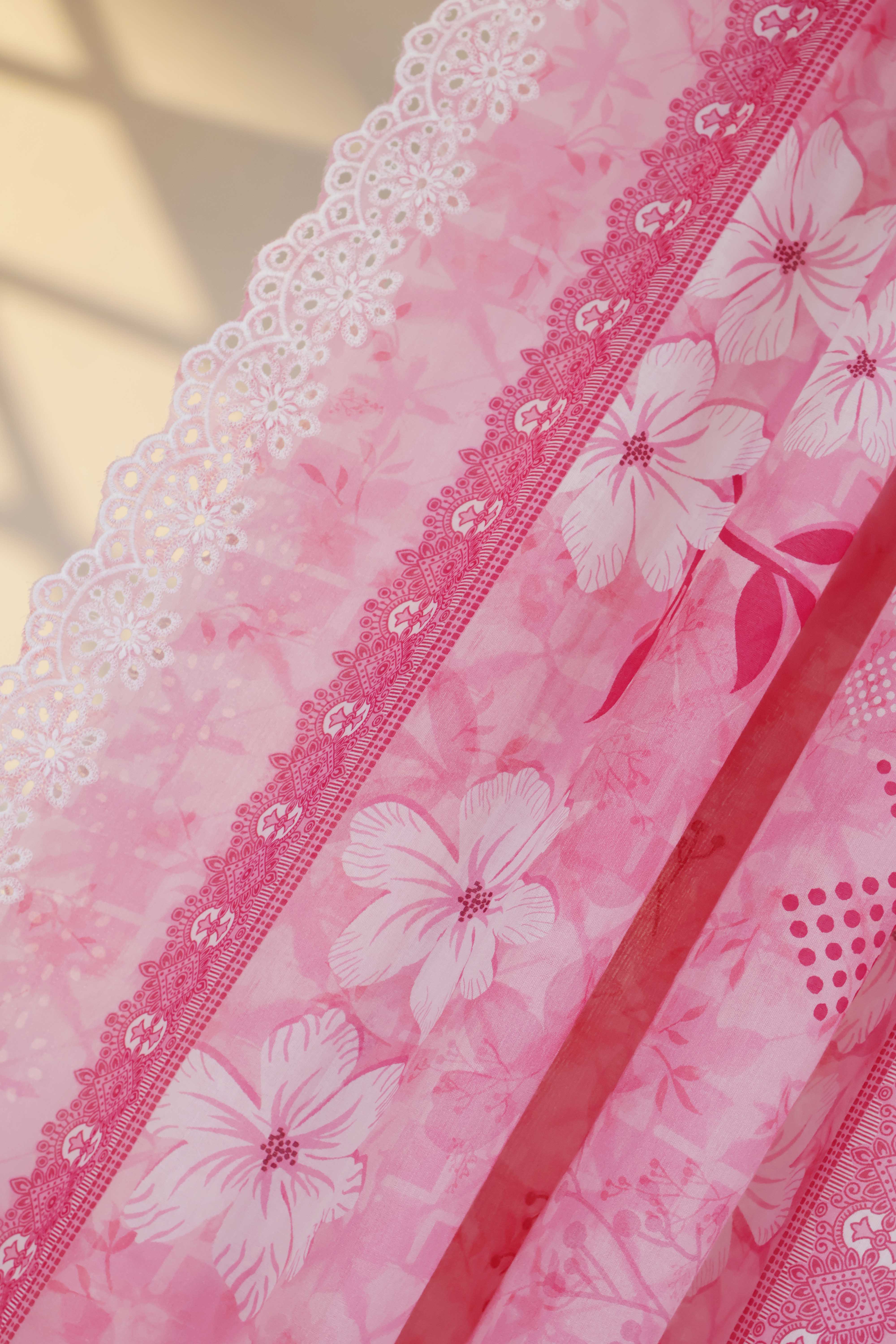 3Piece-Lawn Embroidered Suit v45wr06 - Image 3